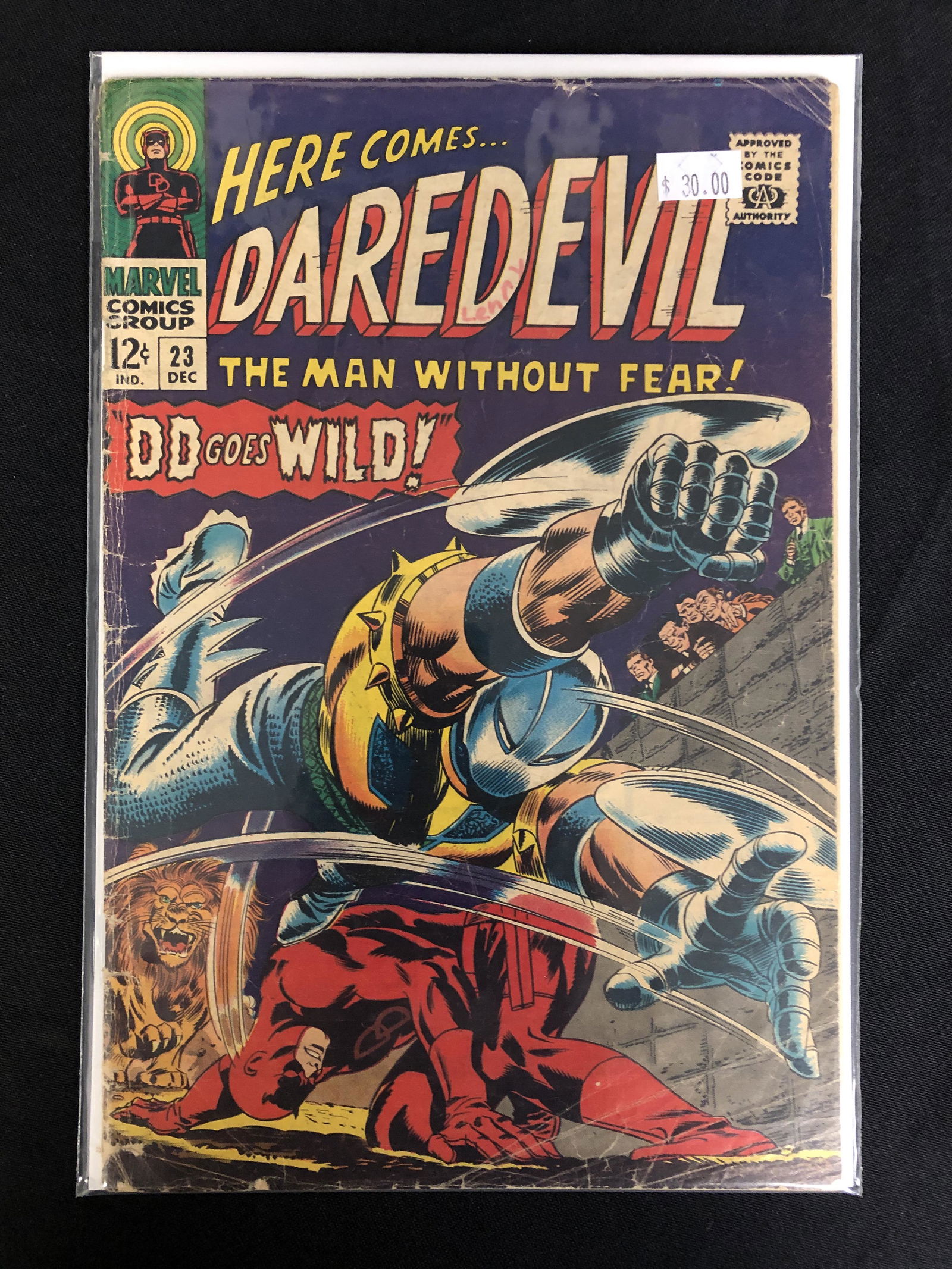 MARVEL COMICS DAREDEVIL NO. 23 (1 of 1)