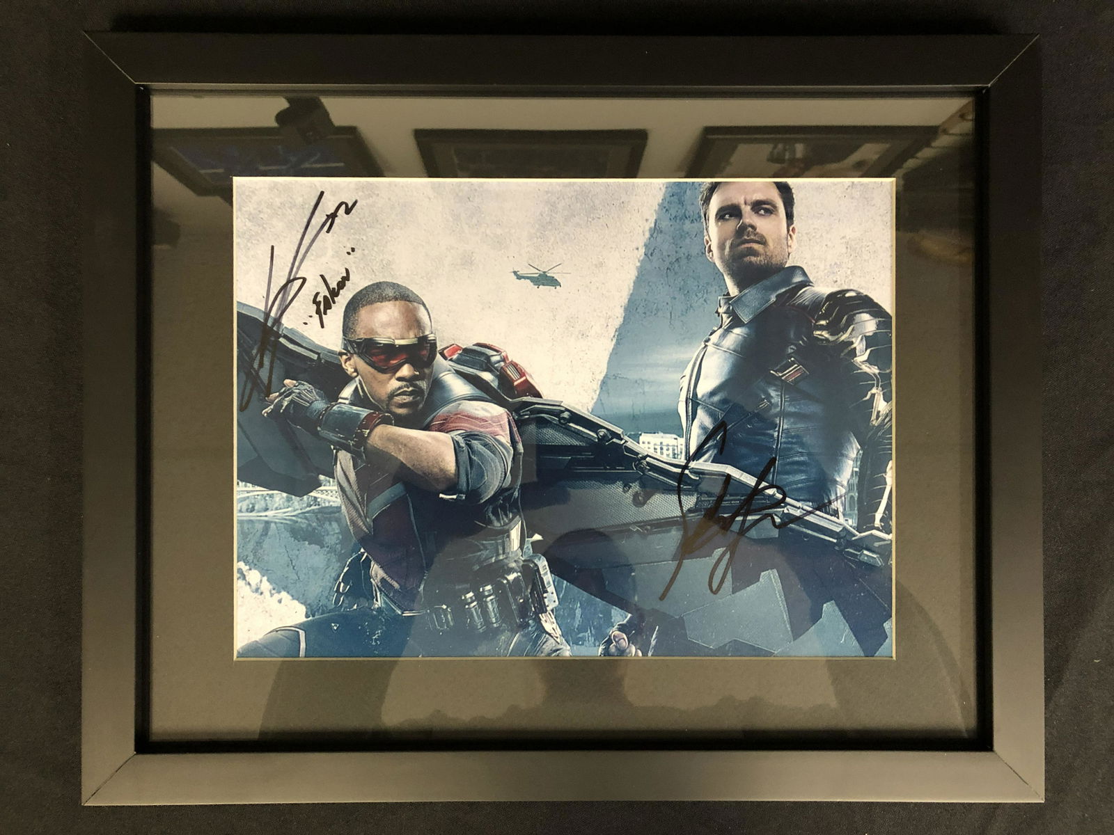 ANTHONY MACKIE AND SEBASTIAN STAN SIGNED WINTER SOLDIER (1 of 2)