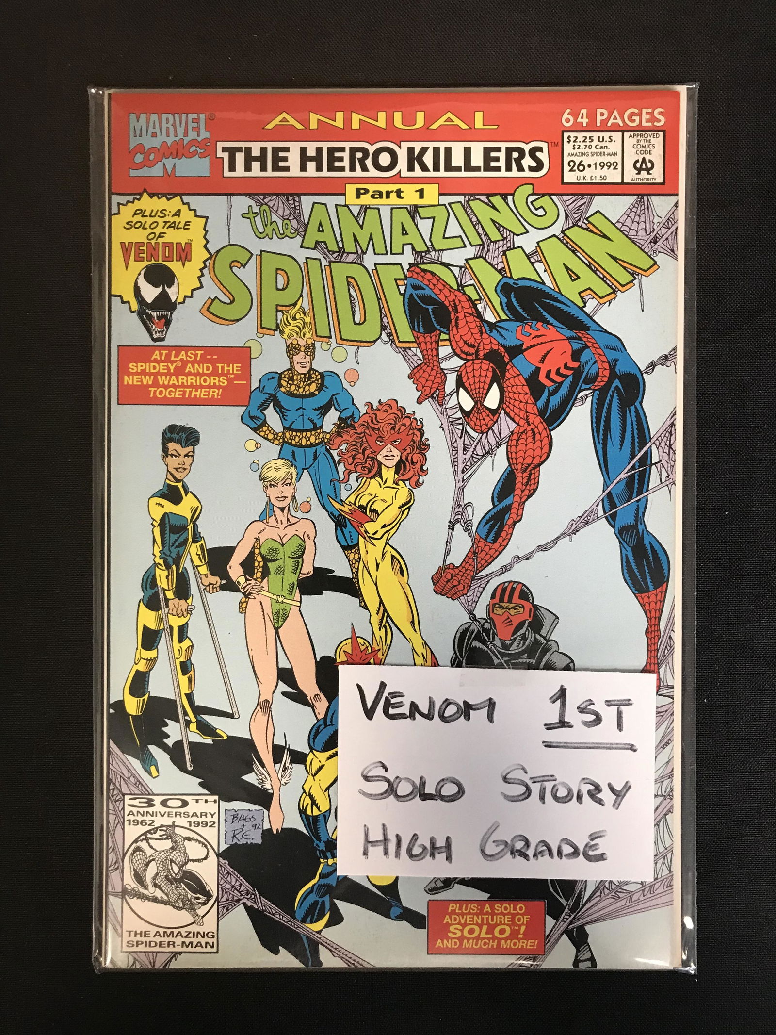 THE AMAZING SPIDER-MAN #26 (MARVEL COMICS) Annual Hero (1 of 1)