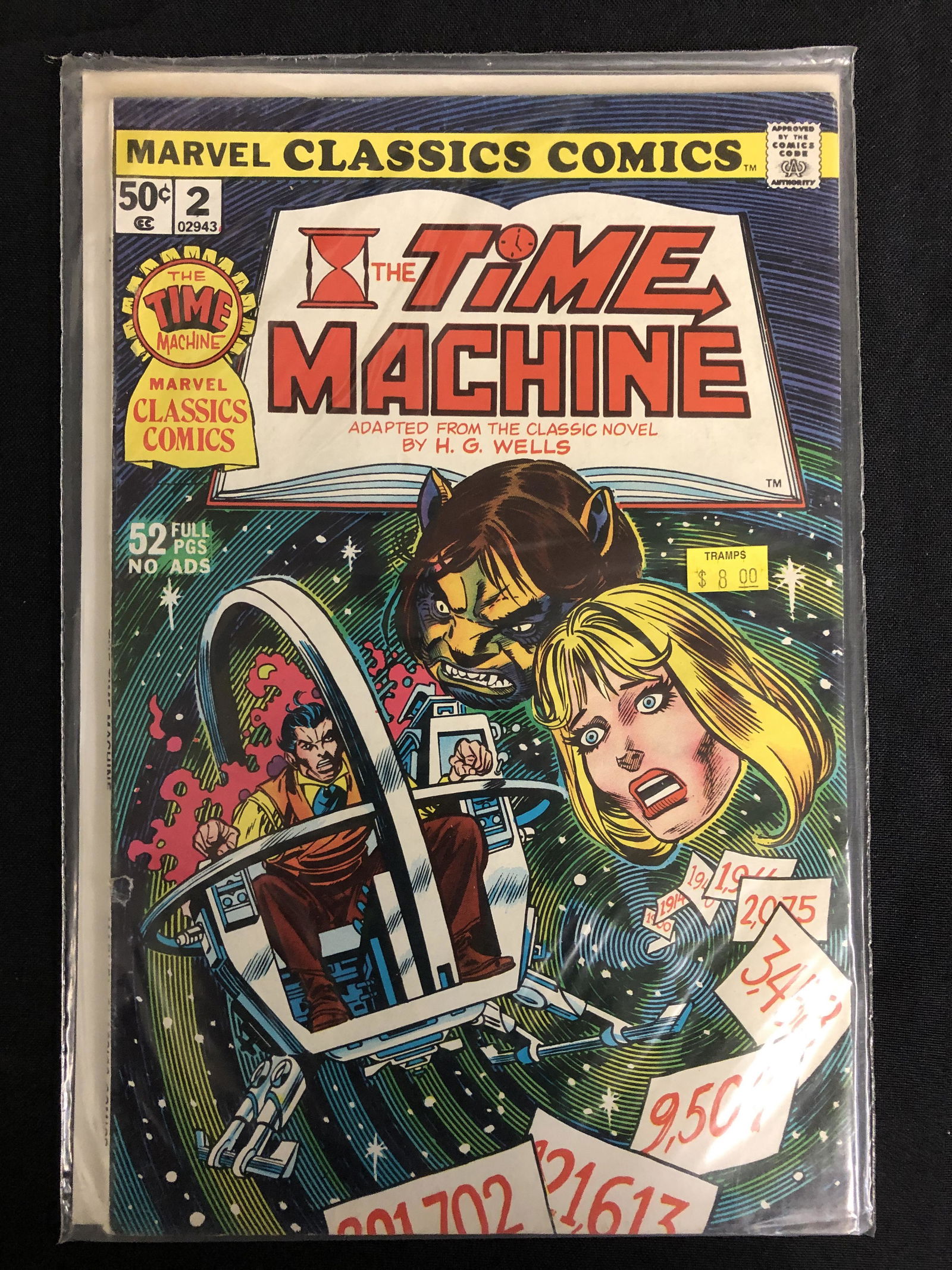 THE TIME MACHINE #2 (MARVEL CLASSICS COMICS) (1 of 1)