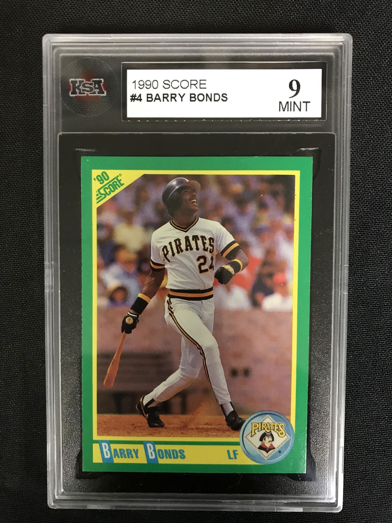 1990 SCORE #4 BARRY BONDS (9 MINT) (1 of 1)