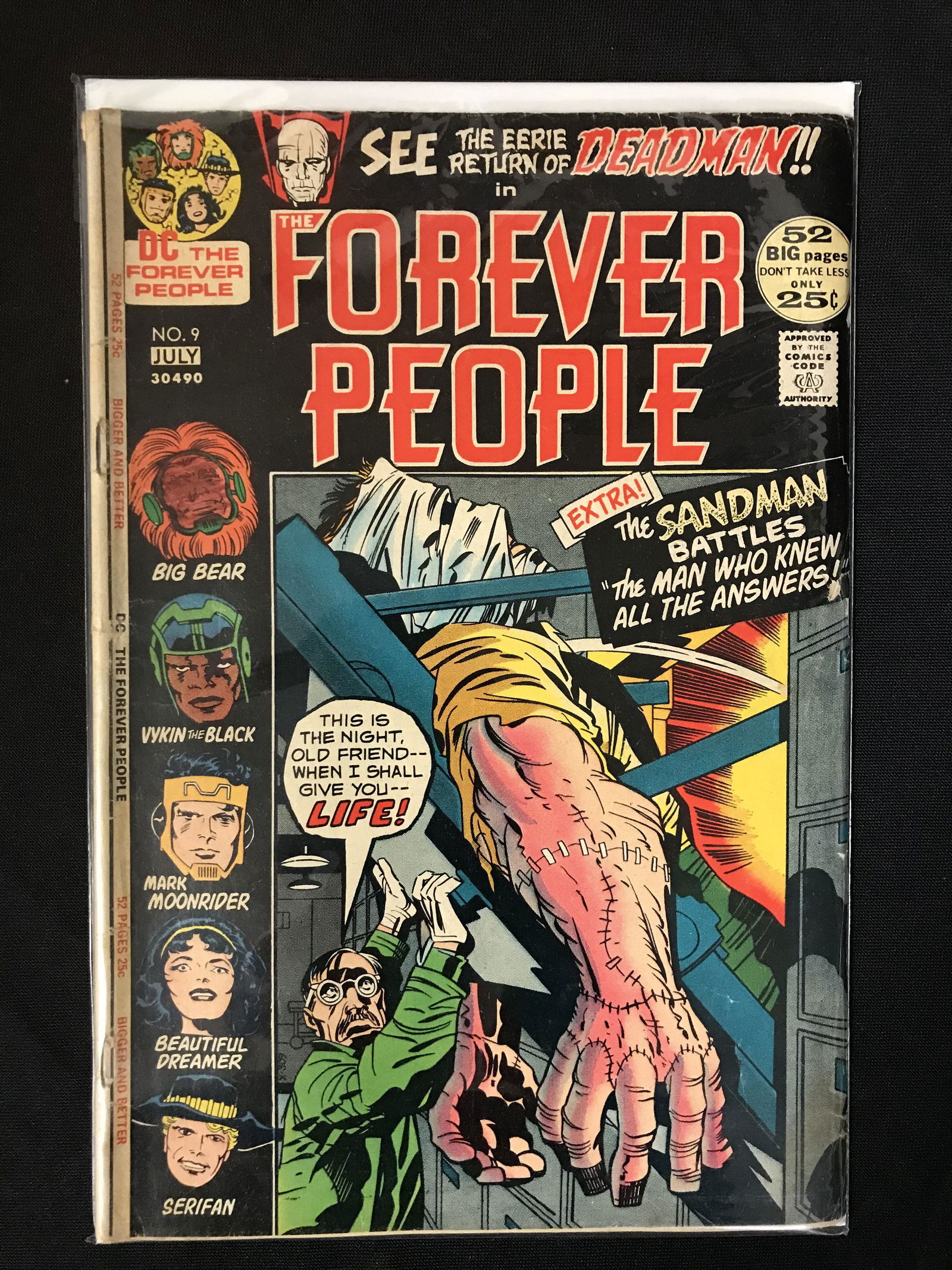 FOREVER PEOPLE #9 (DC COMICS) (1 of 1)