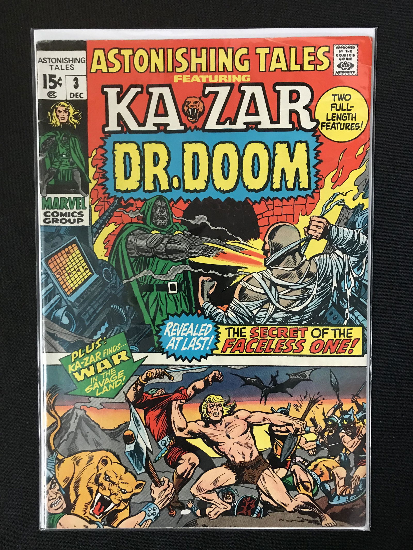 ASTONISHING TALES #3 (MARVEL COMICS) (1 of 1)