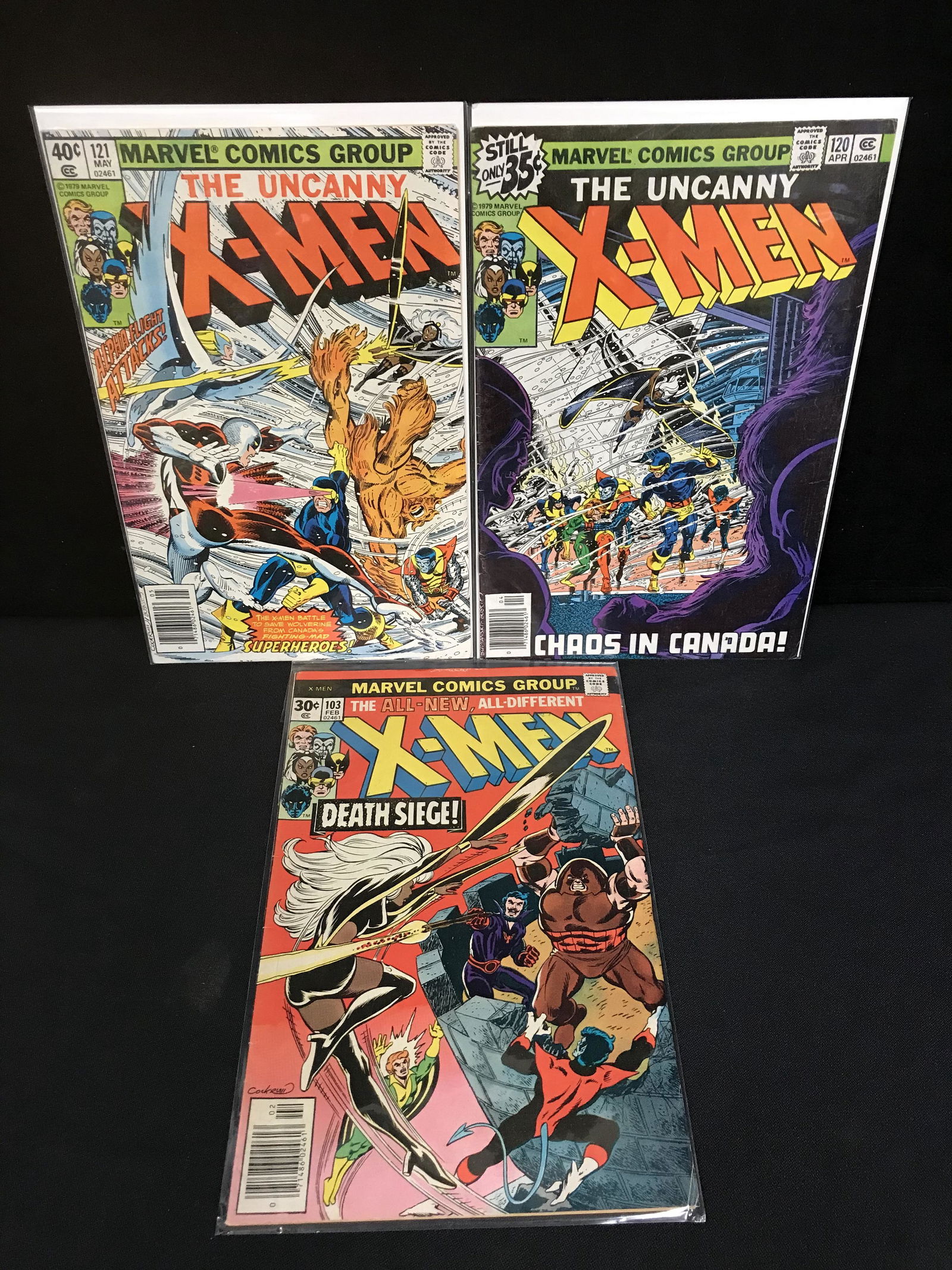 The UNCANNY X-MEN COMIC BOOK LOT (MARVEL COMICS) (1 of 1)