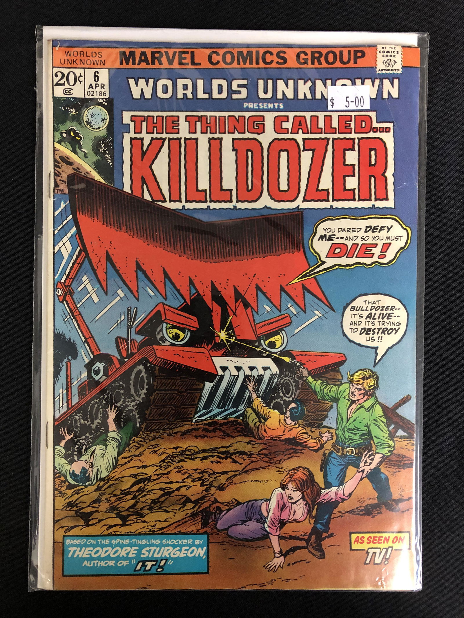 WORLD'S UNKNOWN #6 (MARVEL COMICS) (1 of 1)