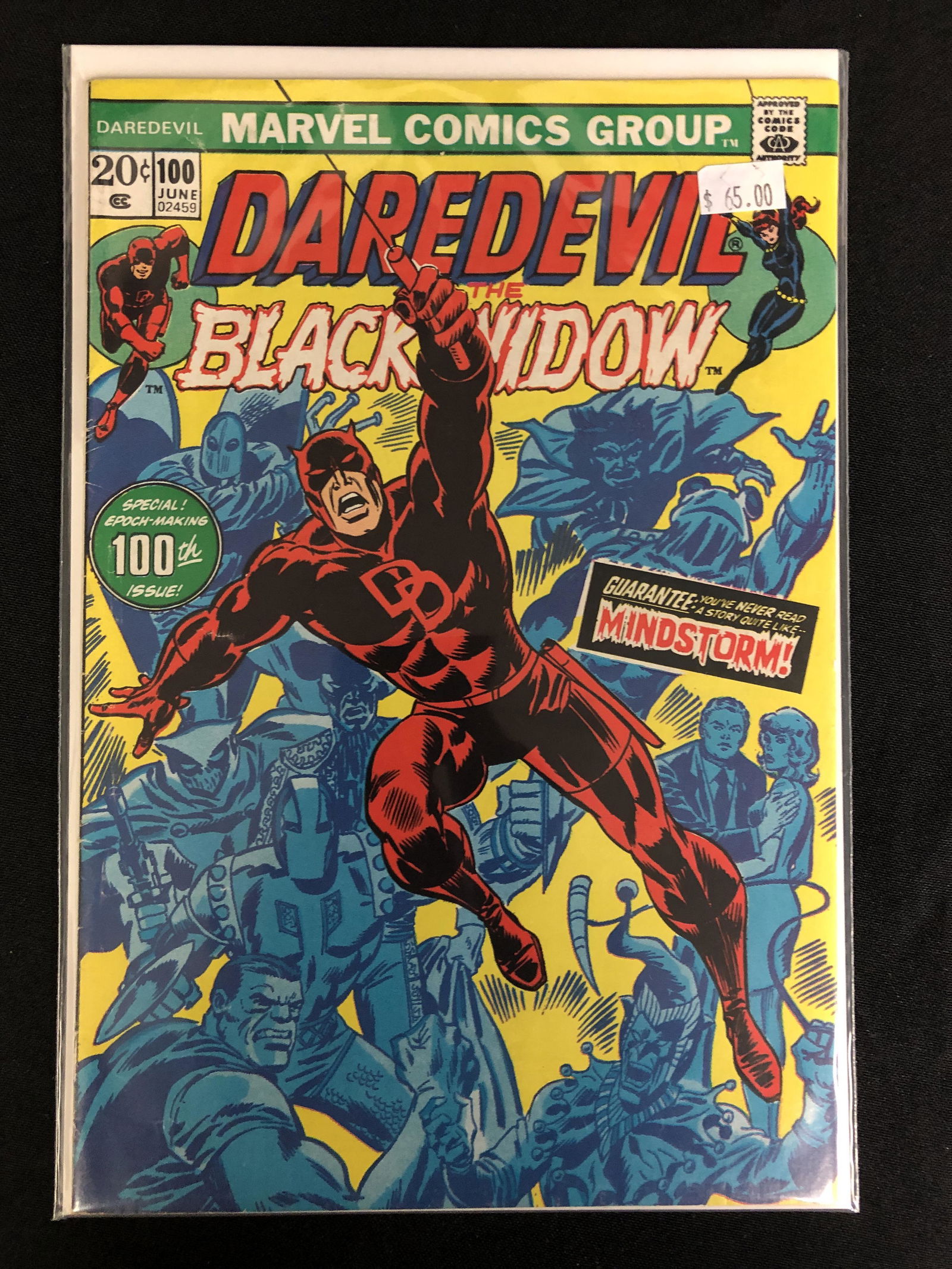 DAREDEVIL and The Black Widow #100 (MARVEL COMICS) (1 of 1)