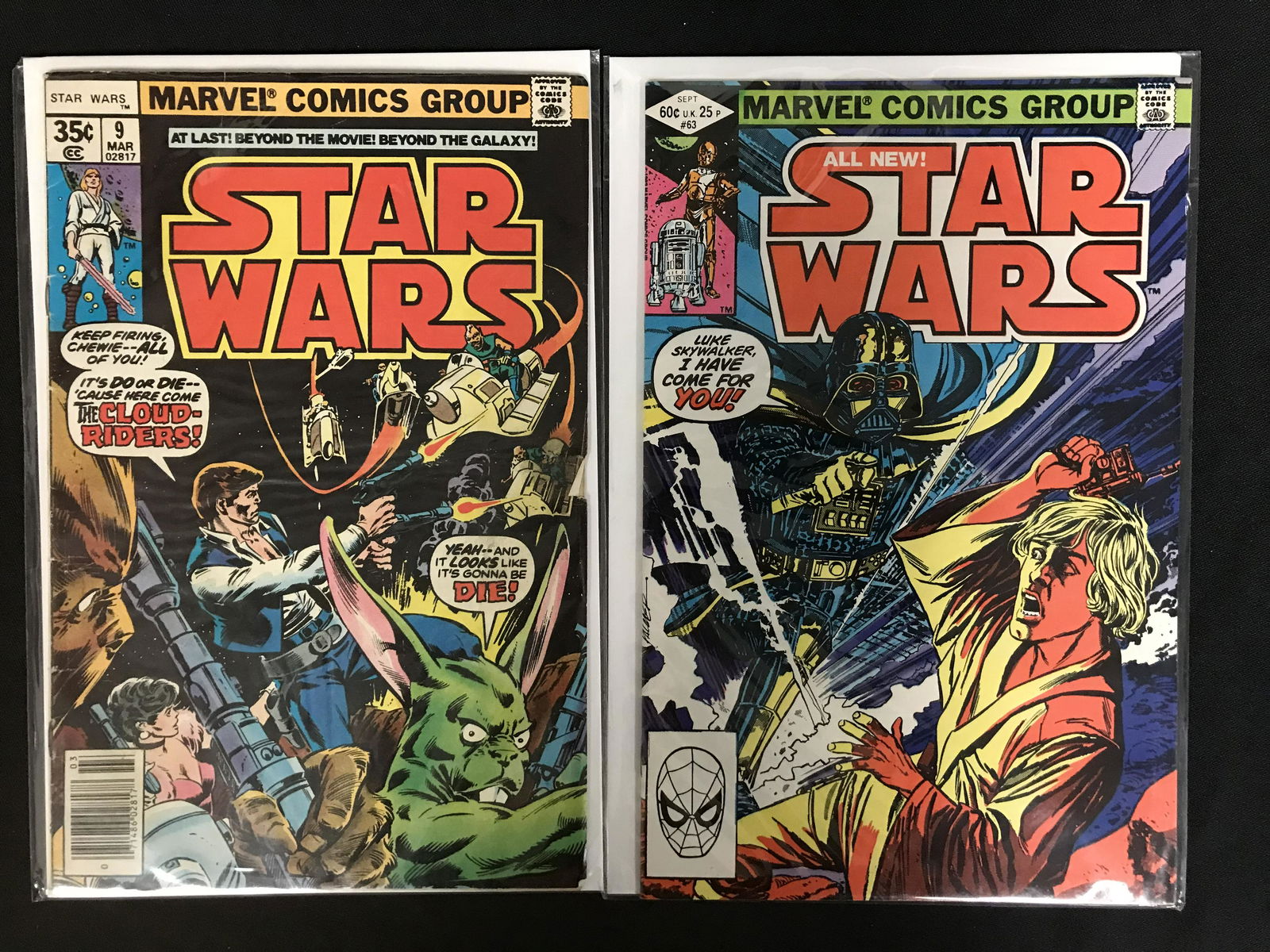 MARVEL COMICS STAR WARS COMIC BOOK LOT (1 of 1)