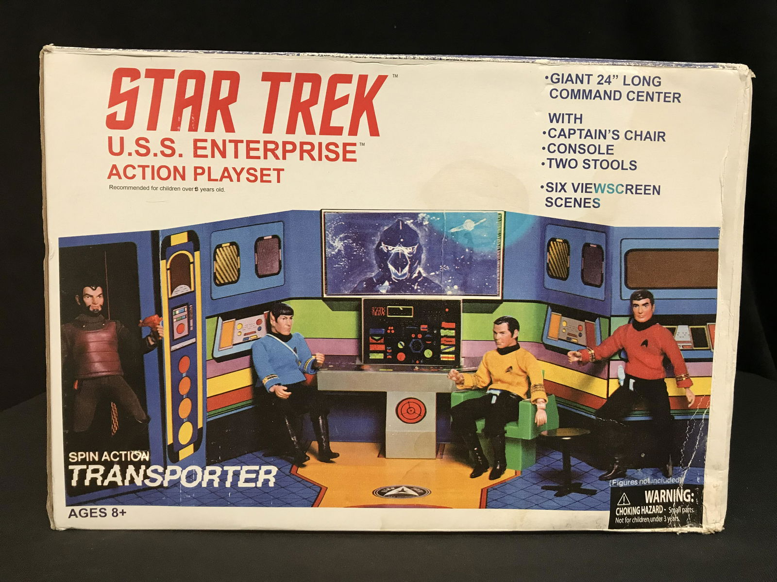 STAR TREK USS ENTERPRISE ACTION SET ( SPIN ACTION (1 of 3)