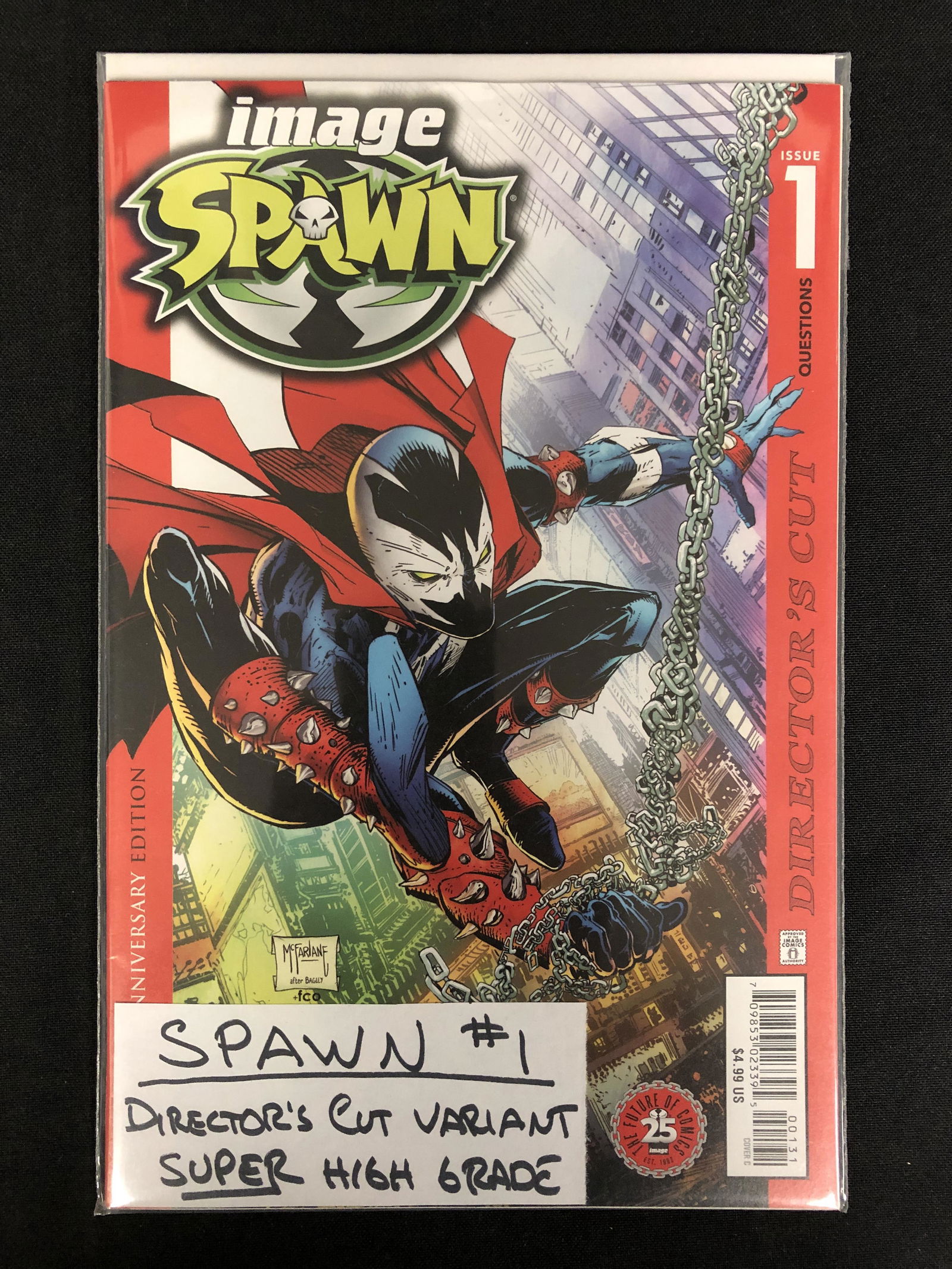 IMAGE COMICS SPAWN NO.1 DIRECTOR CUT VARIANT (1 of 1)