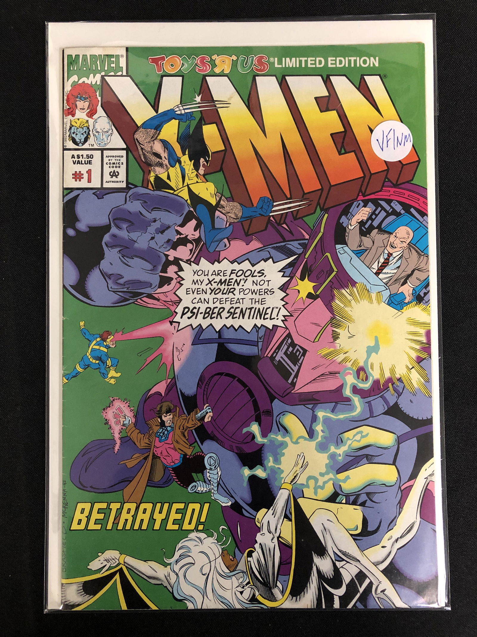 X-MEN #1 (MARVEL COMICS) Toys R' Us Limited Edition! (1 of 1)