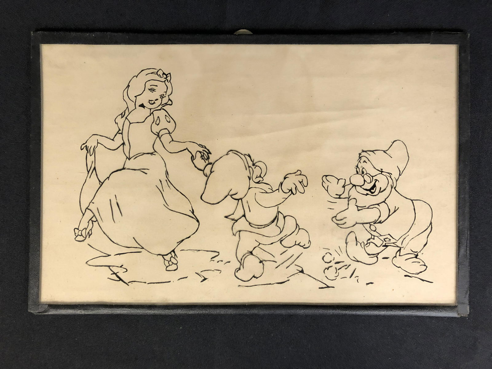 VINTAGE WALT DISNEY SNOW WHITE CELL (1 of 1)