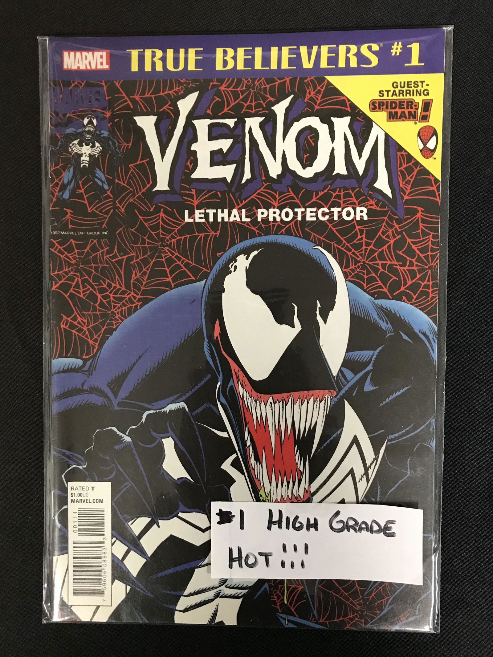 TRUE BELIEVERS #1 VENOM Lethal Protector (MARVEL (1 of 1)