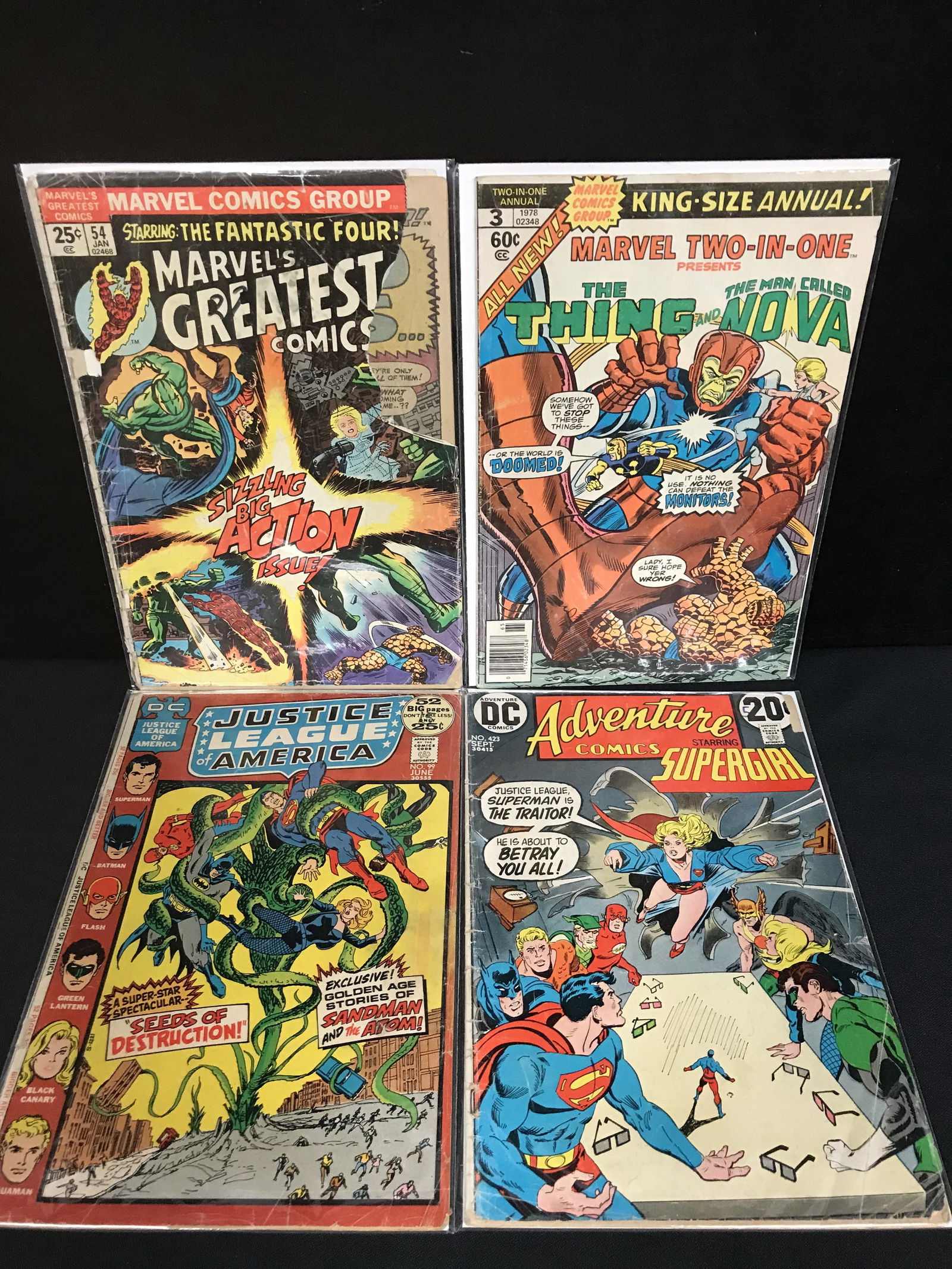 MARVEL/ DC COMICS BOOK LOT (1 of 1)