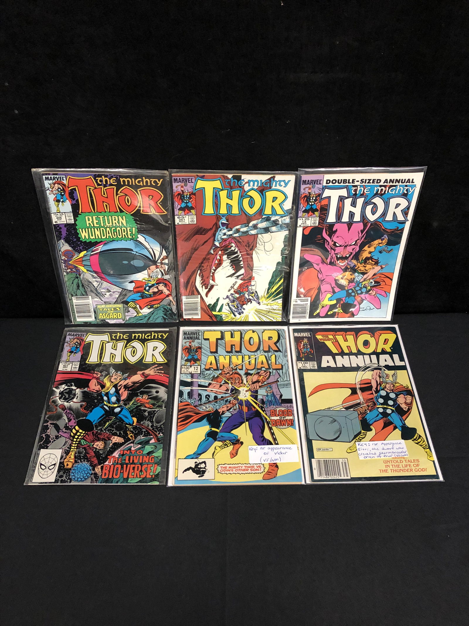 THE MIGHTY THOR COMIC BOOK LOT (MARVEL COMICS) (1 of 1)