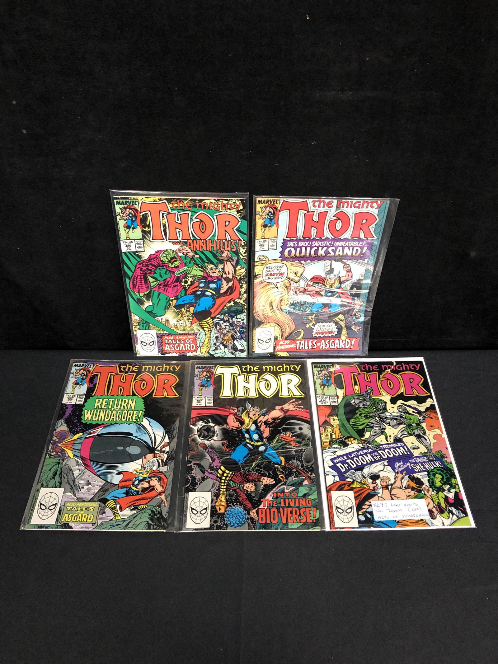 THE MIGHTY THOR COMIC BOOK LOT (MARVEL COMICS) (1 of 1)