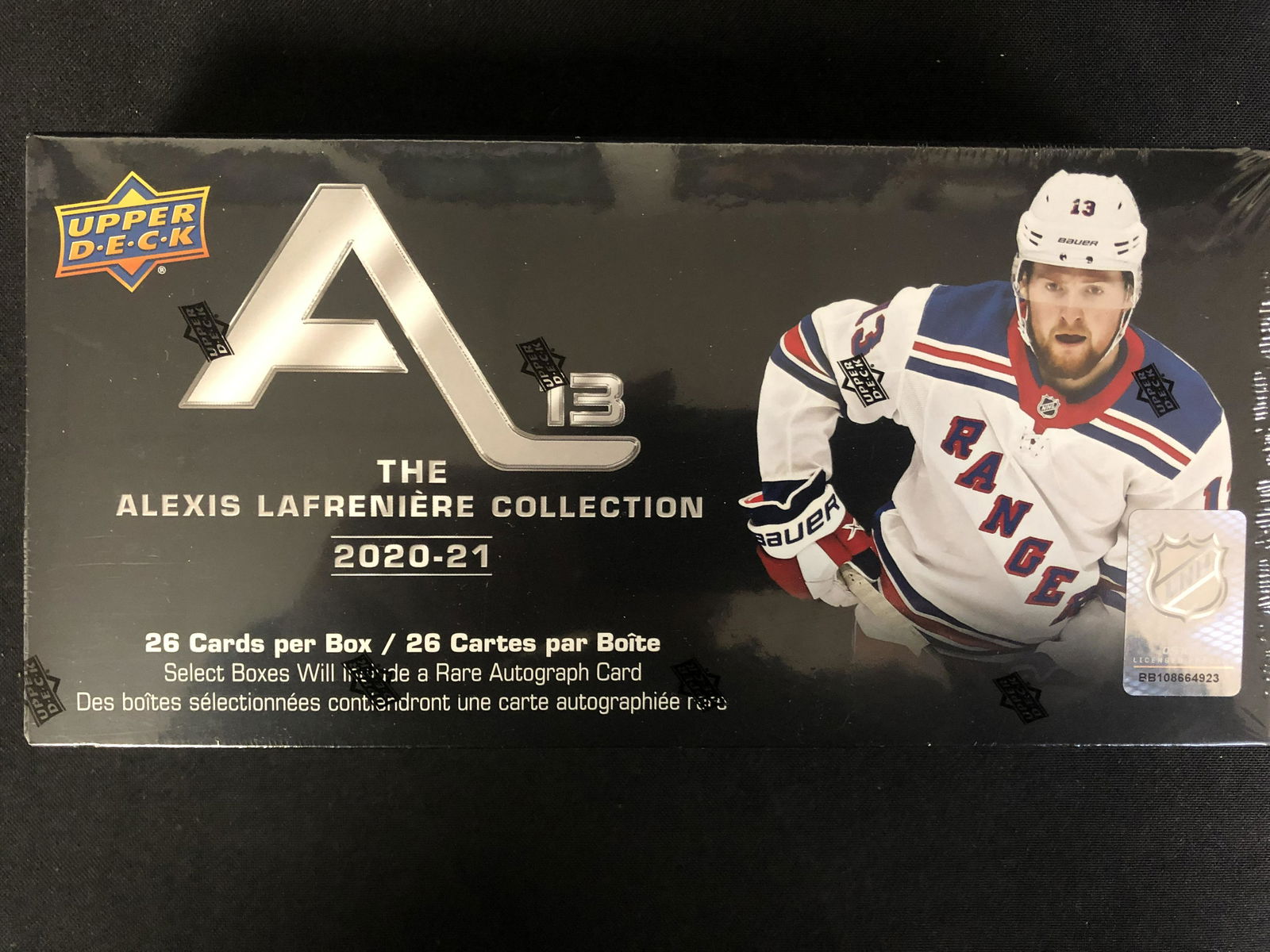 2020-21 UPPER DECK ALEX LAFRENIERE COLLECTION (1 of 1)