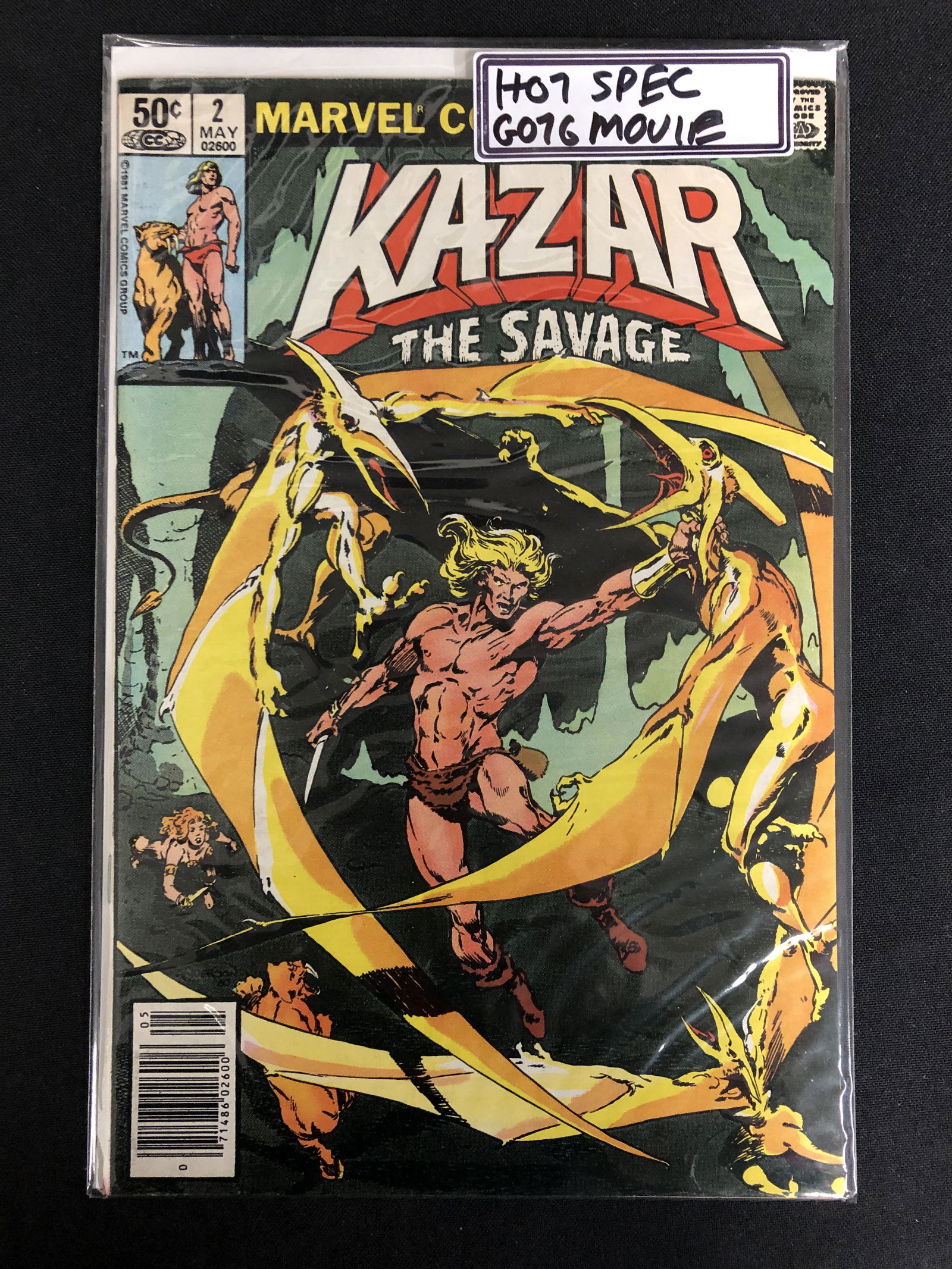 KA-ZAR The Savage #2 (MARVEL COMICS) (1 of 1)