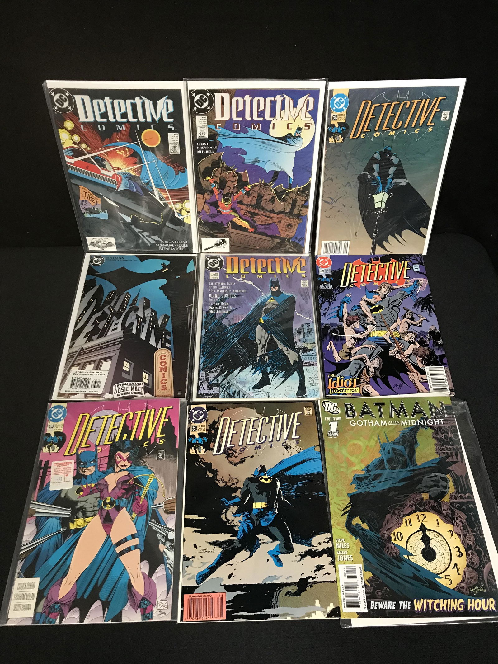 DETECTIVE COMICS BOOK LOT (DC COMICS) (1 of 1)