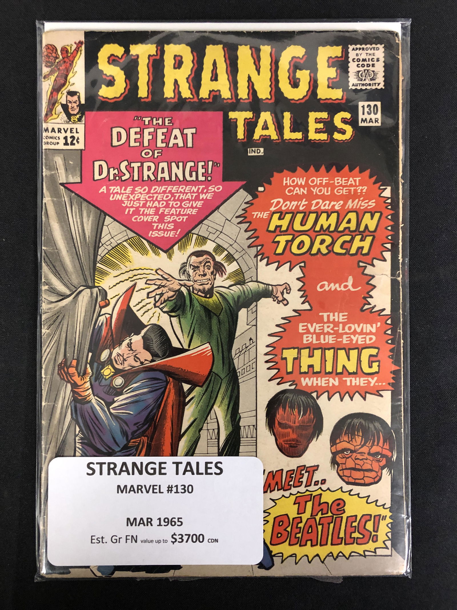 STRANGE TALES #130 (MARVEL COMICS) (1 of 1)