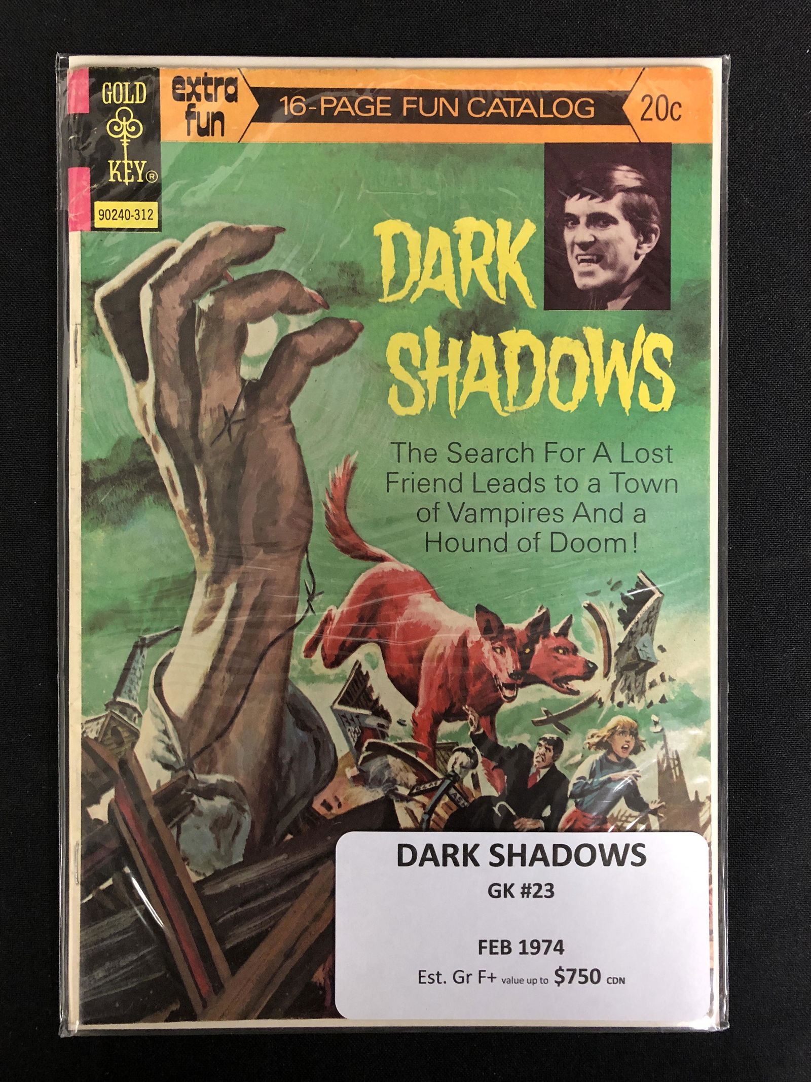 DARK SHADOWS #23 (GOLD KEY COMICS) 1974 (1 of 1)