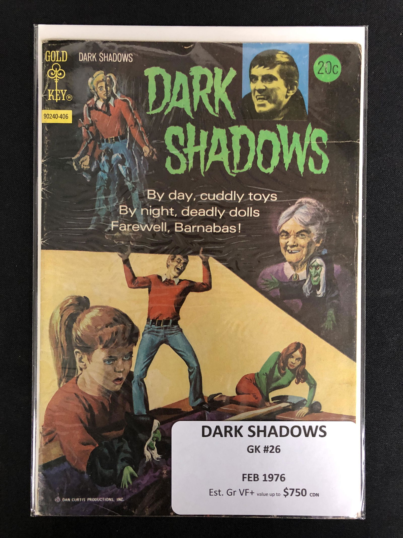 DARK SHADOWS #26 (GOLD KEY COMICS) 1976 (1 of 1)