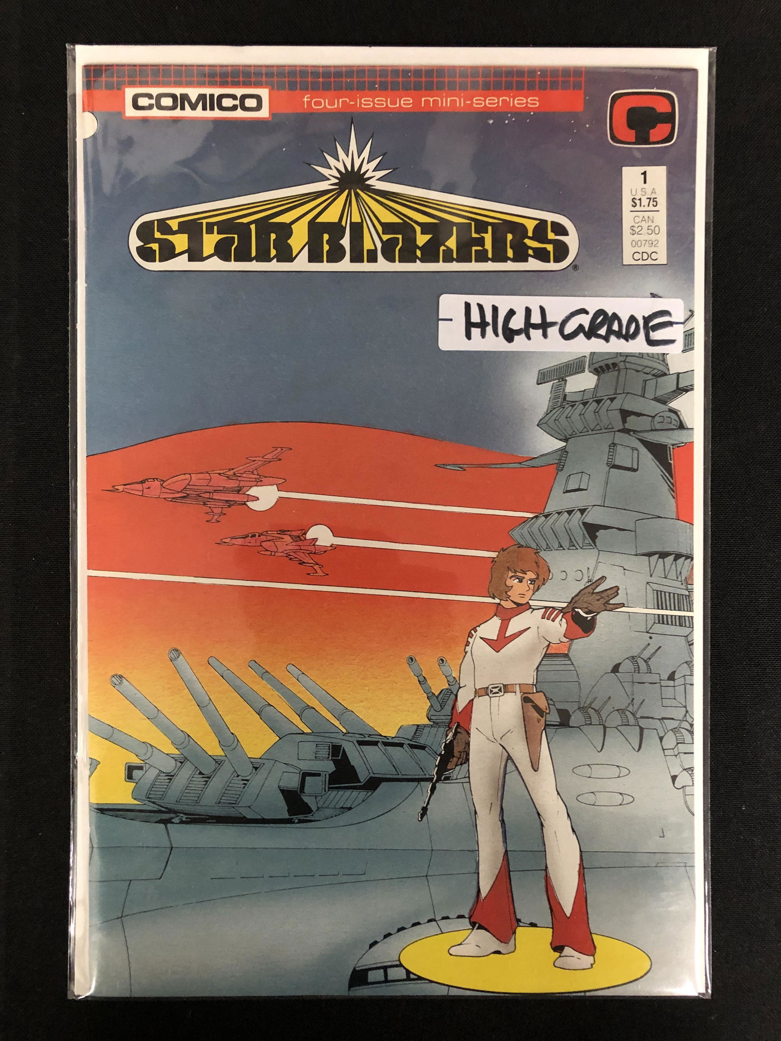 STAR BLAZERS #1 (COMICO) (1 of 1)