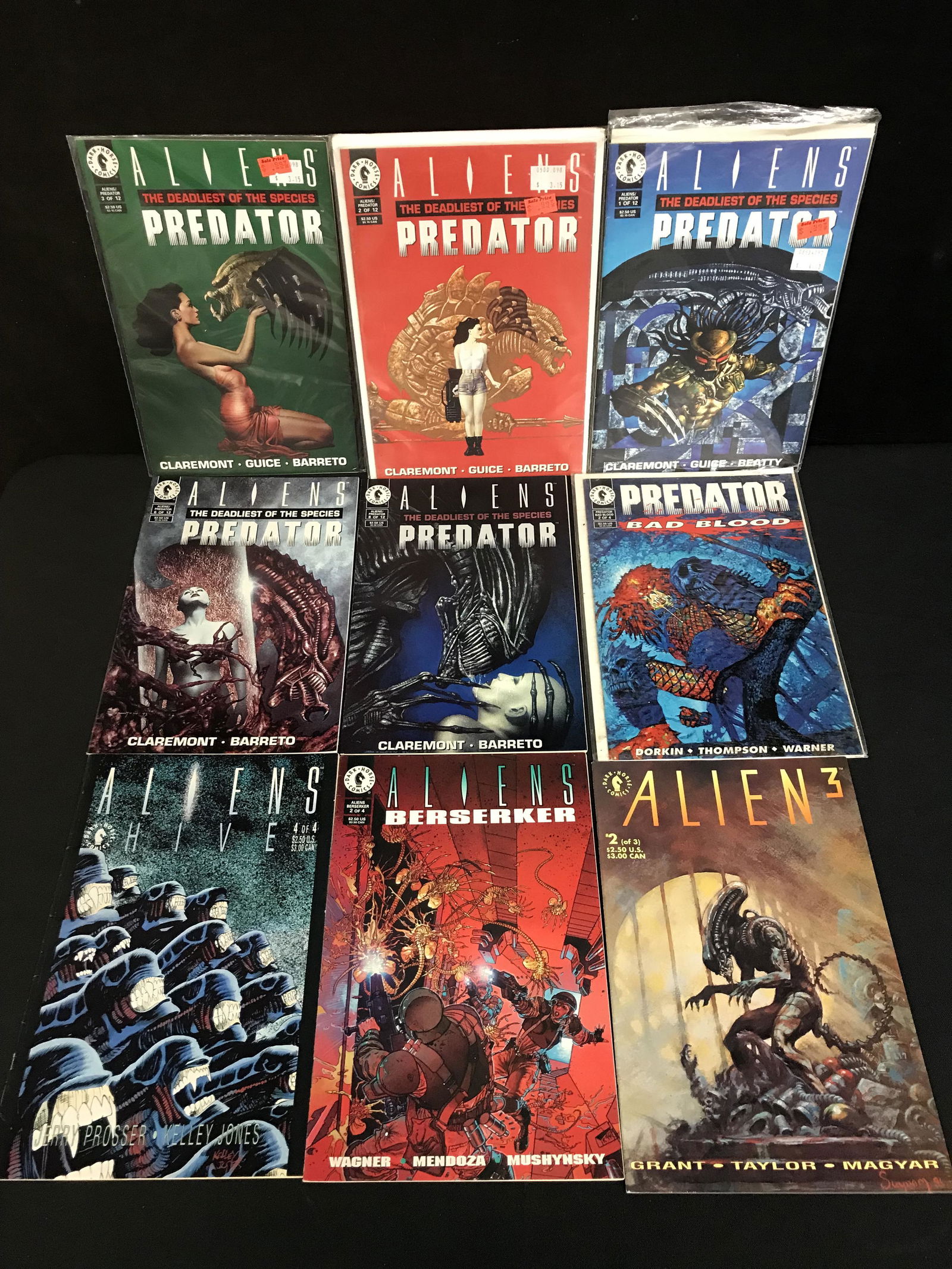 ASSORTED ALIENS COMIC BOOK LOT (DARK HORSE COMICS) (1 of 1)