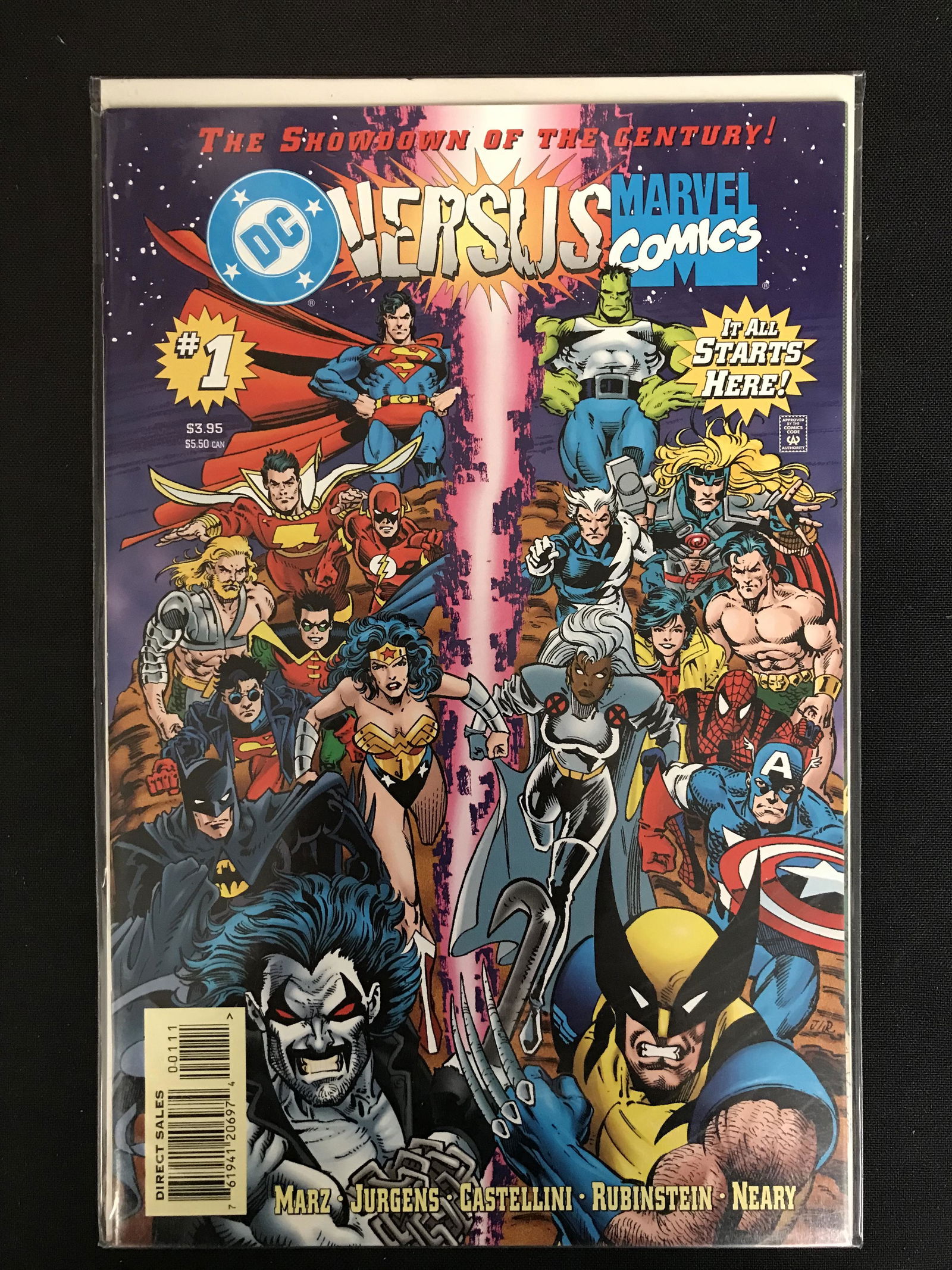 DC VERSUS MARVEL COMICS #1 (1 of 1)
