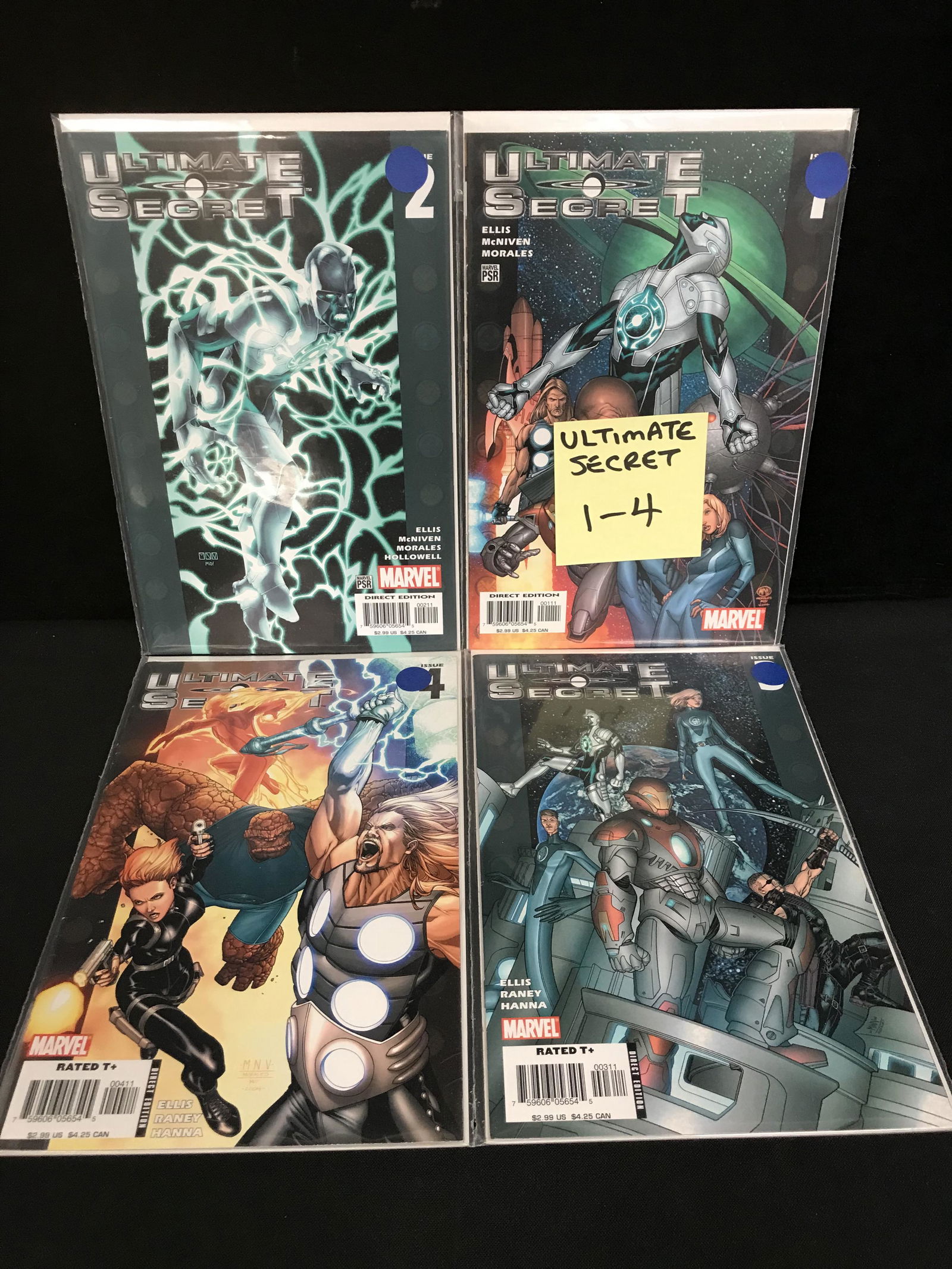 ULTIMATE SECRET #1-4 (MARVEL COMICS) (1 of 1)