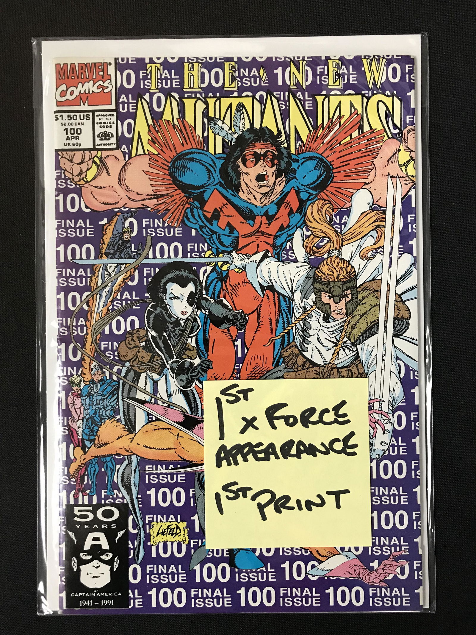 THE NEW MUTANTS #100 (MARVEL COMICS) (1 of 1)