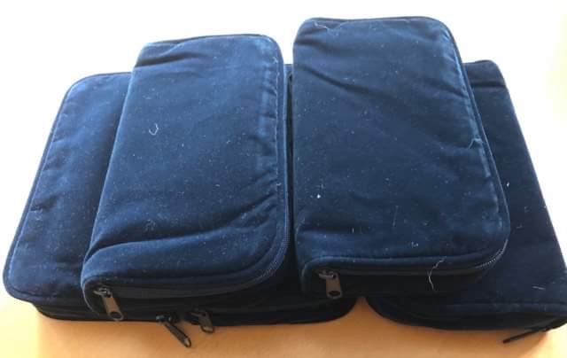 ACRYLIC CARD CASE LOT (1 of 2)