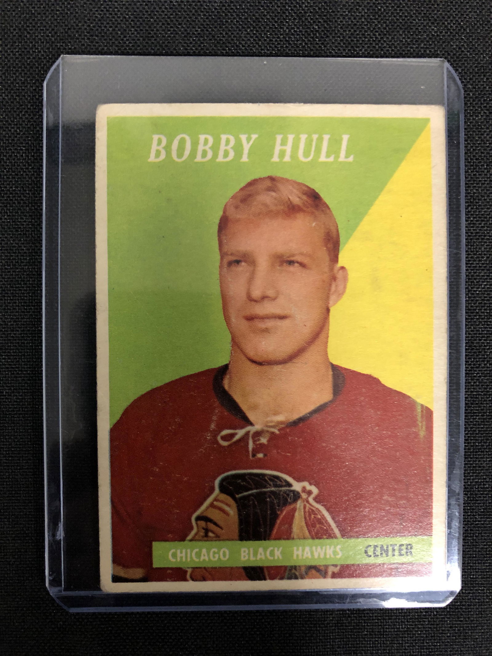 1958 Topps Bobby Hull #66 (Rookie Card) (1 of 2)
