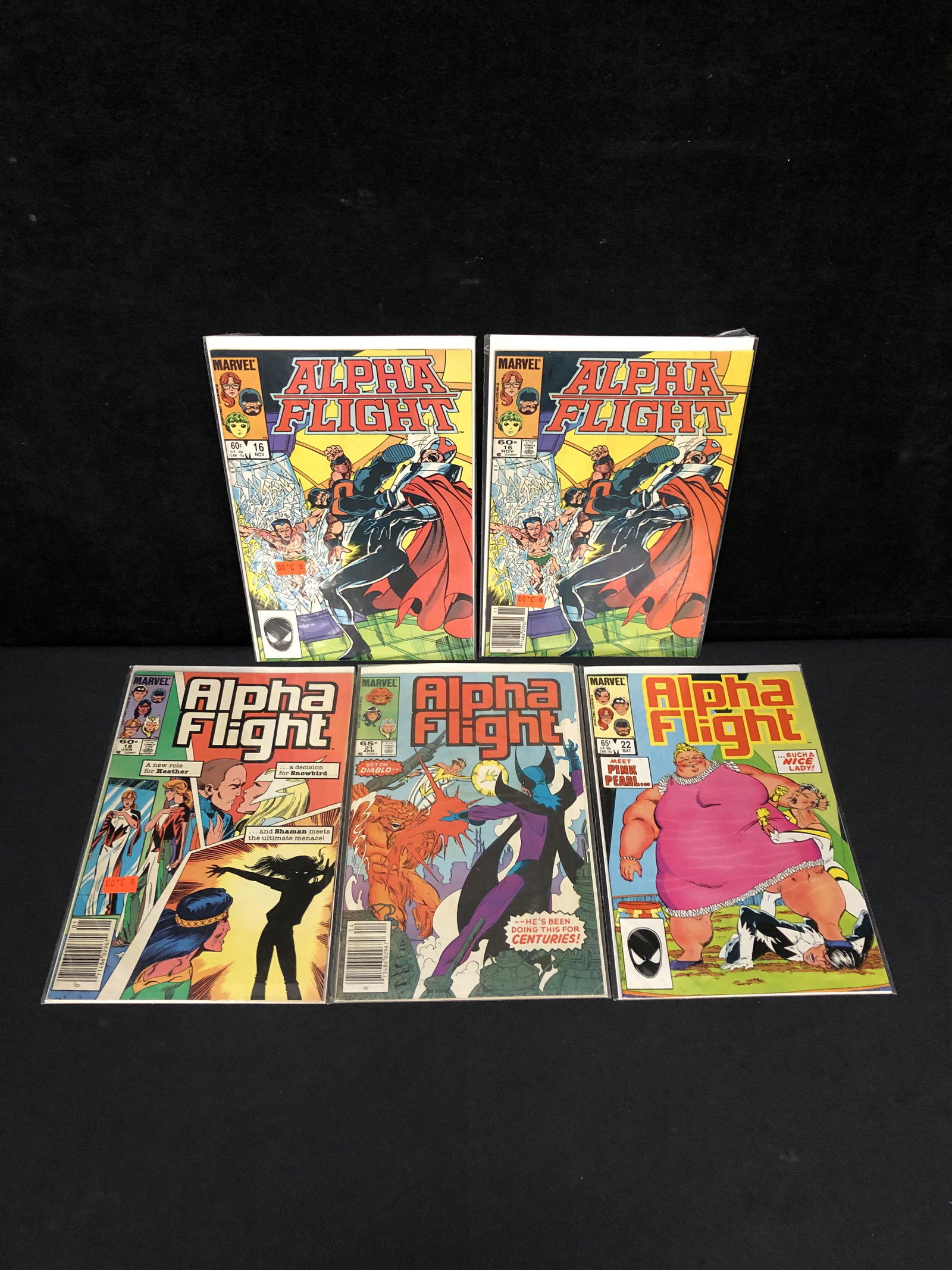 ALPHA FLIGHT COMIC BOOK LOT (MARVEL COMICS) (1 of 1)