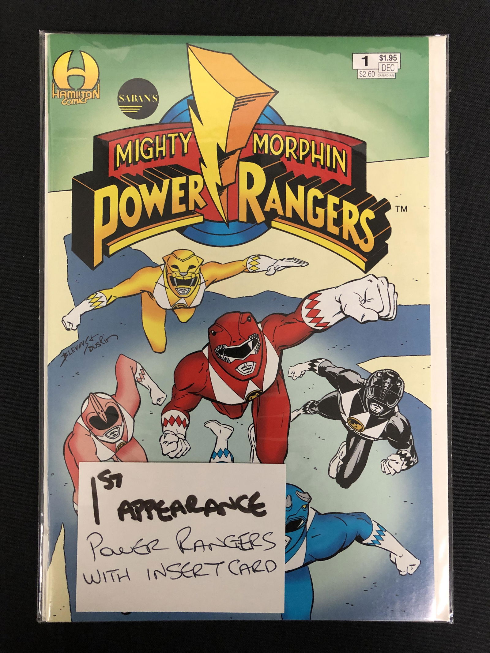 MIGHTY MORPHIN POWER RANGERS #1 (HAMILTON COMICS) (1 of 1)