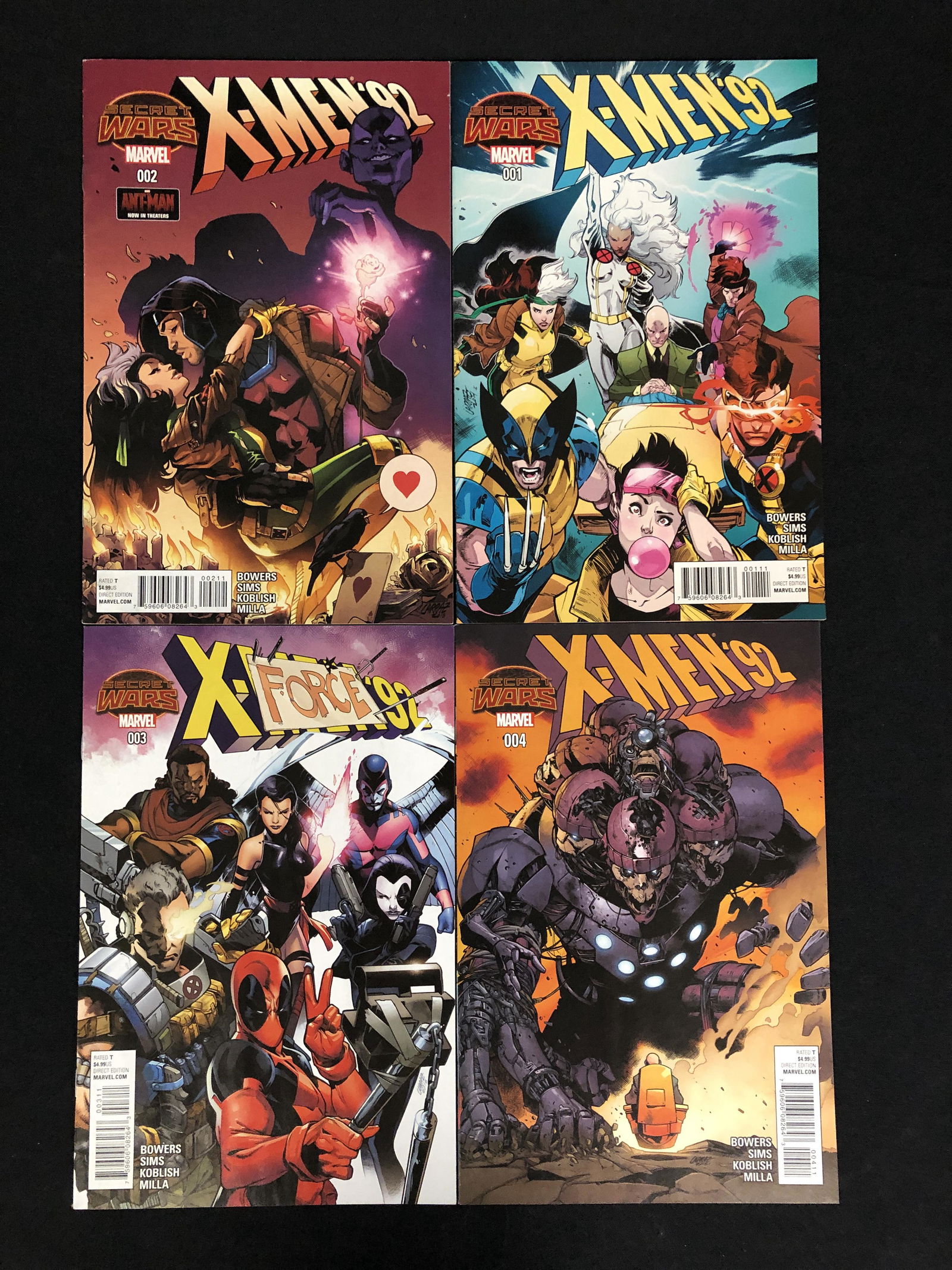 X-MEN '92 #1-4 (MARVEL COMICS) (1 of 1)
