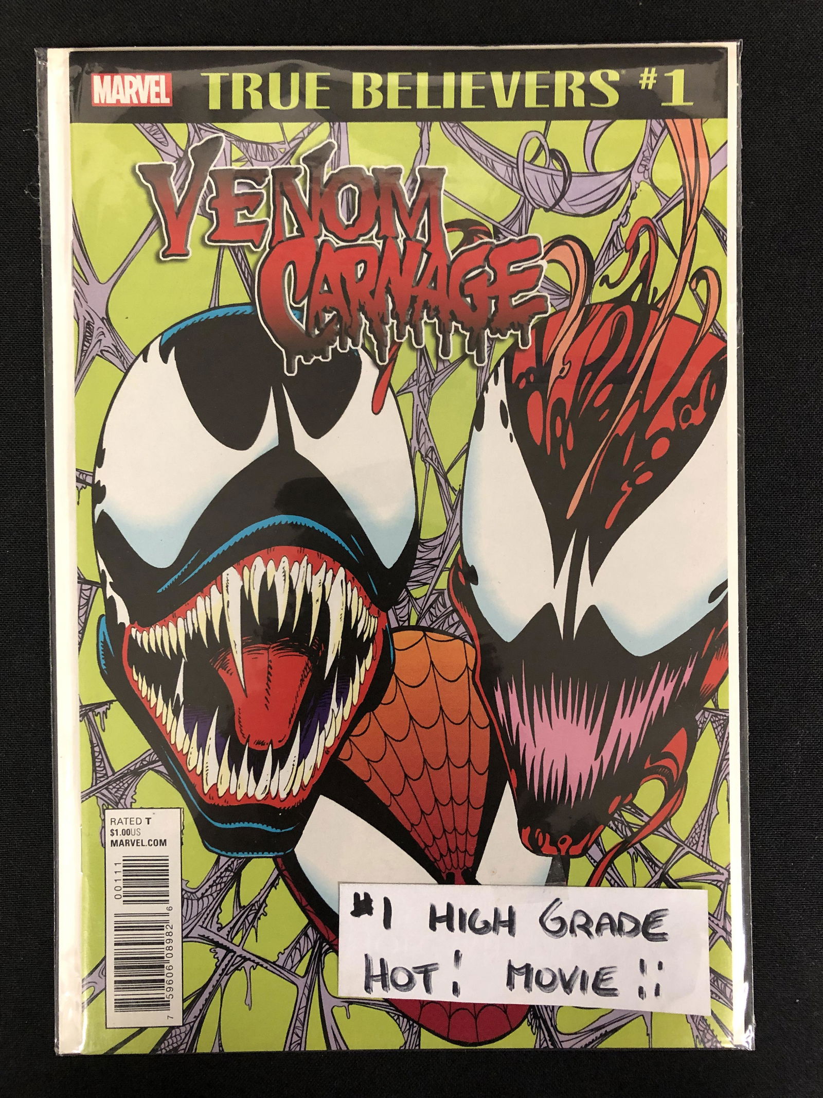 VENOM CARNAGE True Believers #1 (MARVEL COMICS) (1 of 1)