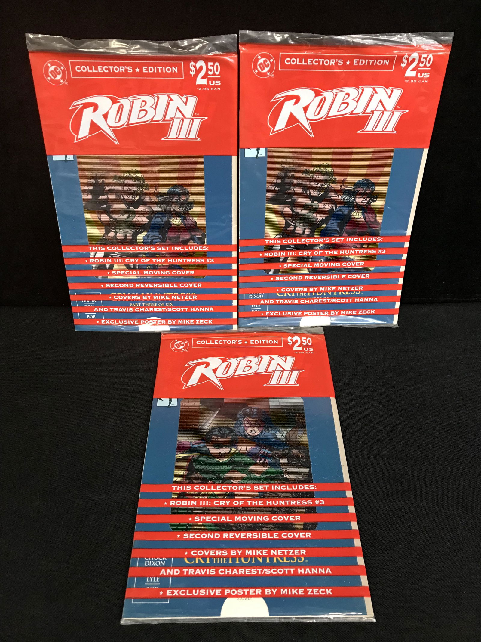 ROBIN III COMIC BOOK LOT (DC COMICS) X3 COLLECTOR'S (1 of 1)