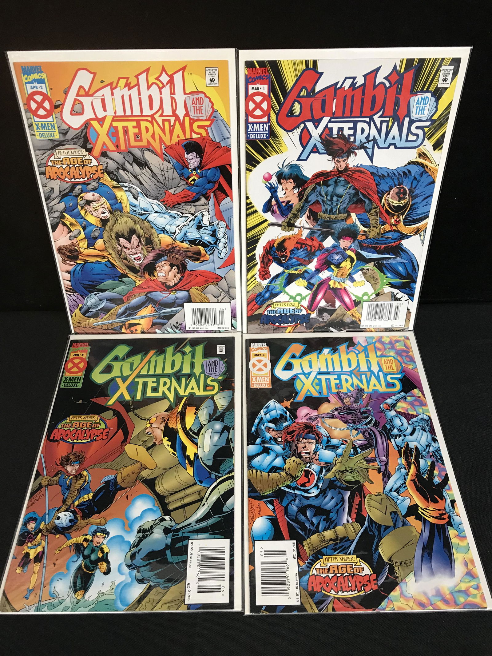 GAMBIT and The XTERNALS #1-4 (MARVEL COMICS) (1 of 1)