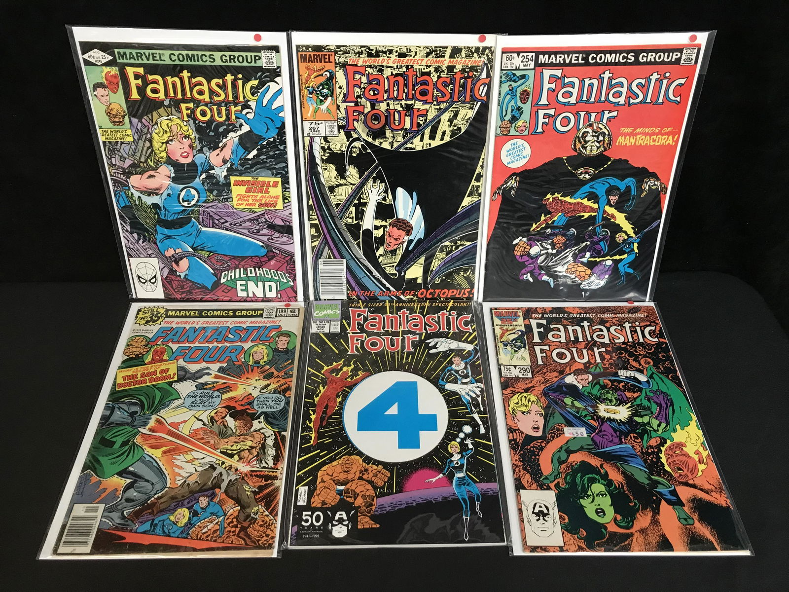 FANTASTIC FOUR COMIC BOOK LOT (MARVEL COMICS) (1 of 1)