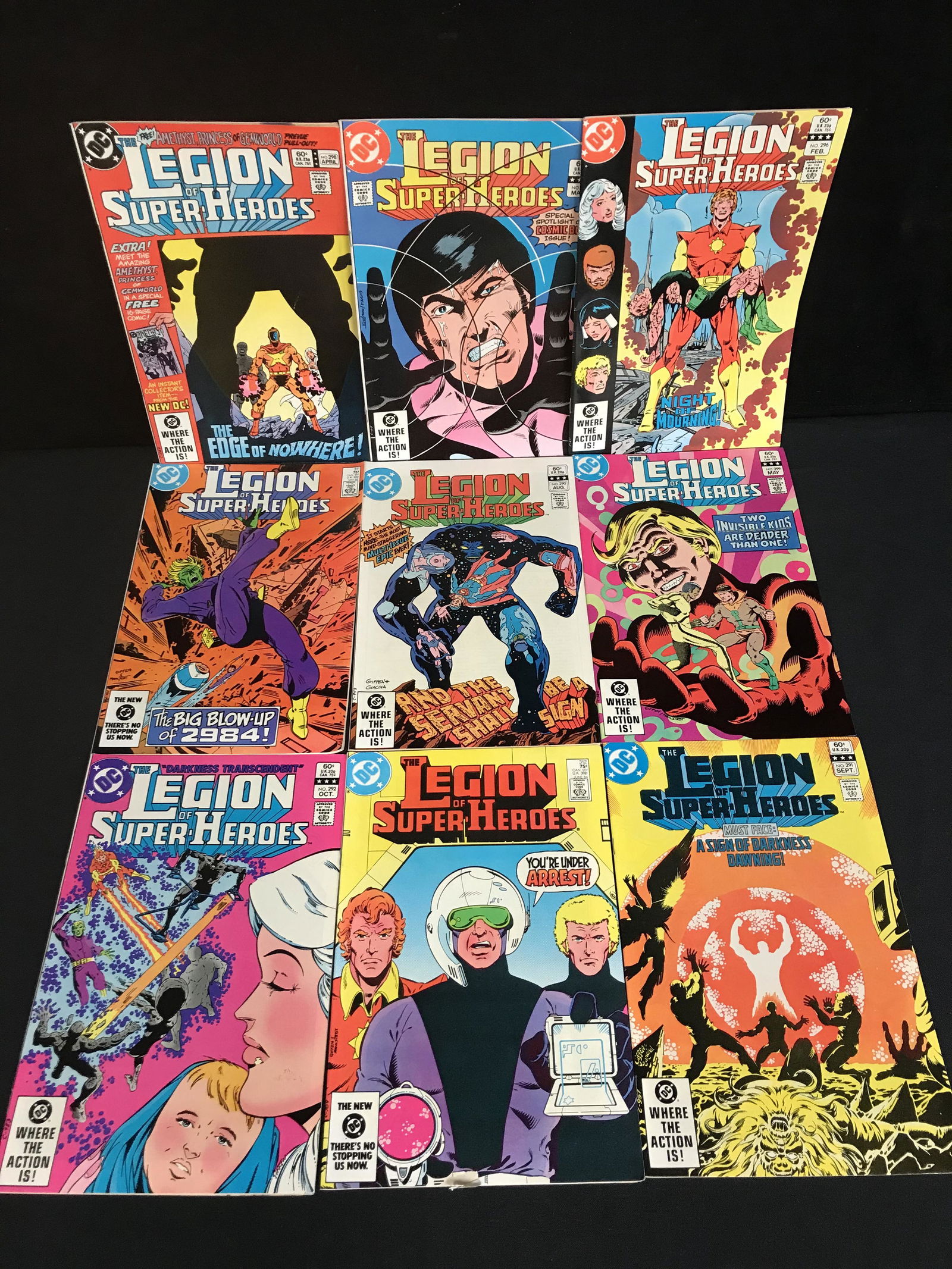 THE LEGION OF SUPER-HEROES COMIC BOOK LOT (DC COMICS) (1 of 1)