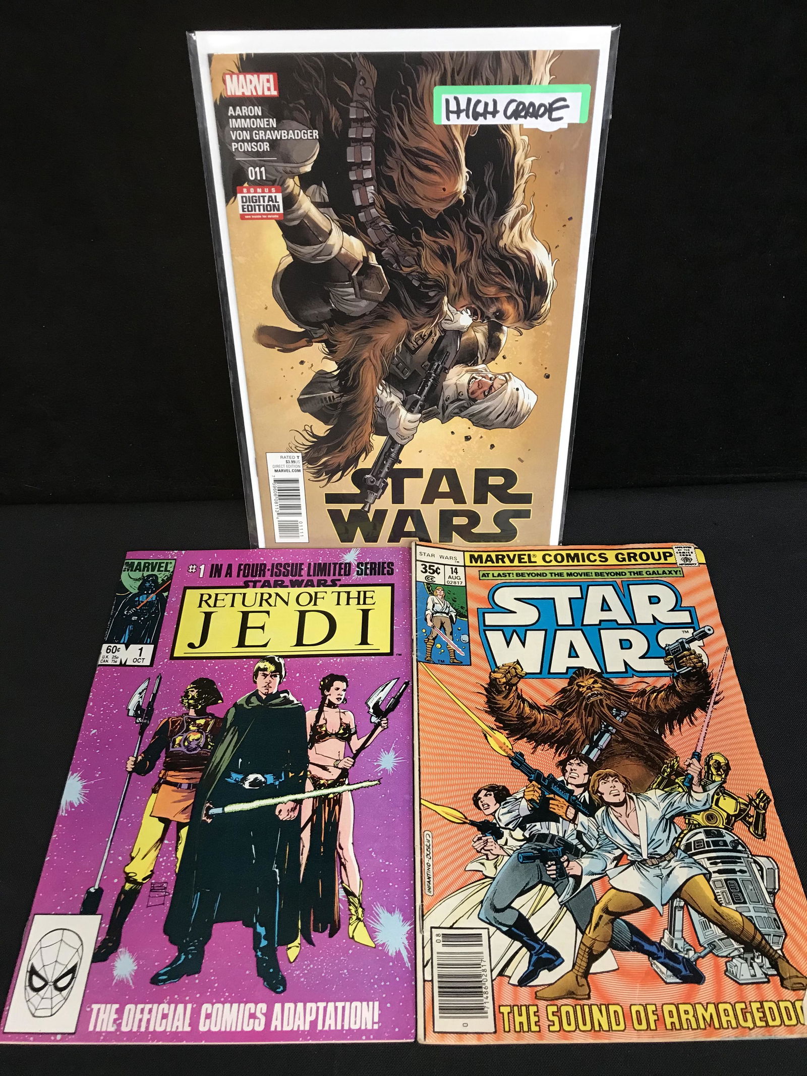 ASSORTED STAR WARS COMIC BOOK LOT (1 of 1)