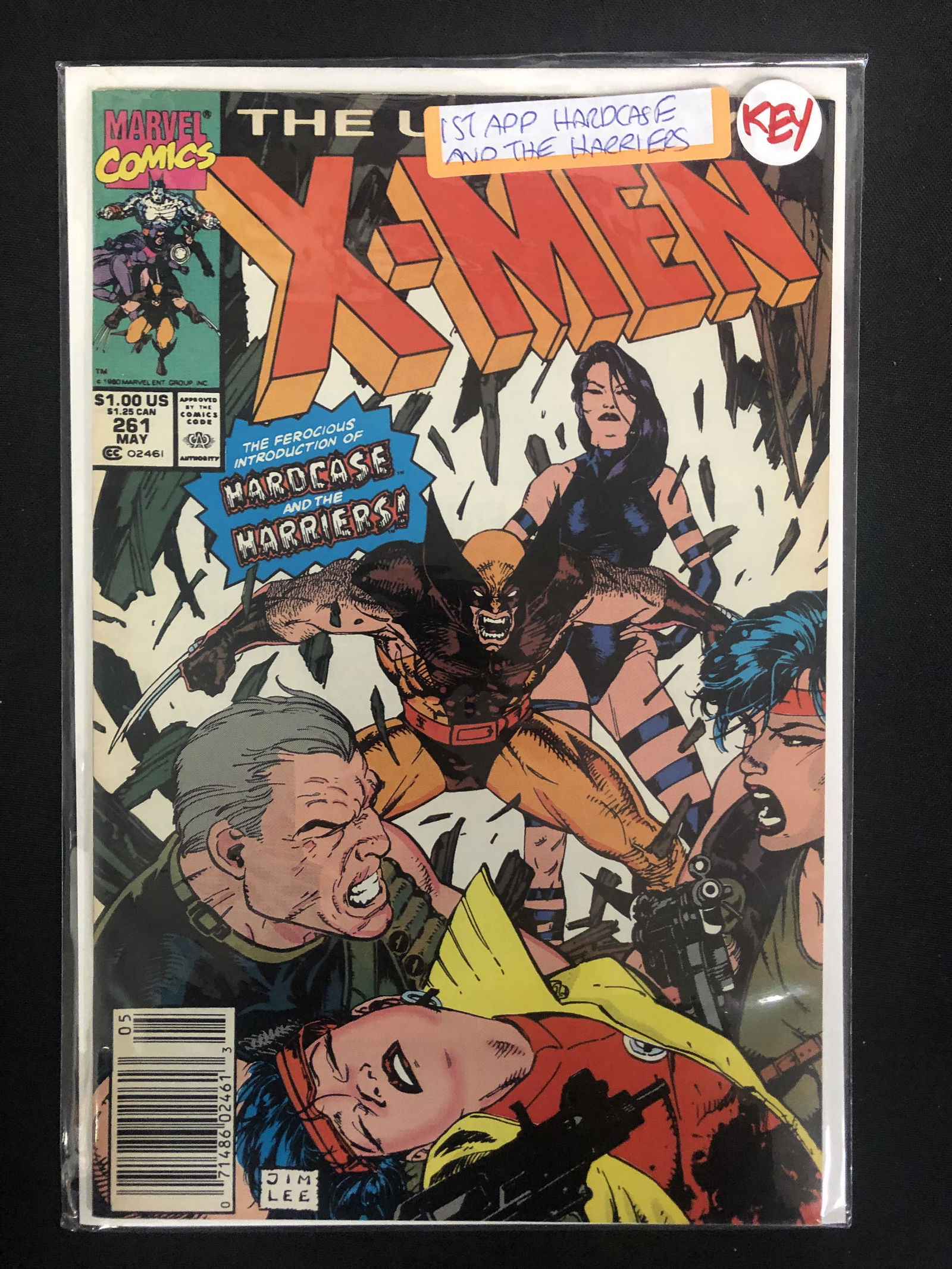 THE UNCANNY X-MEN #261 (MARVEL COMICS) 1st App Hardcase (1 of 1)