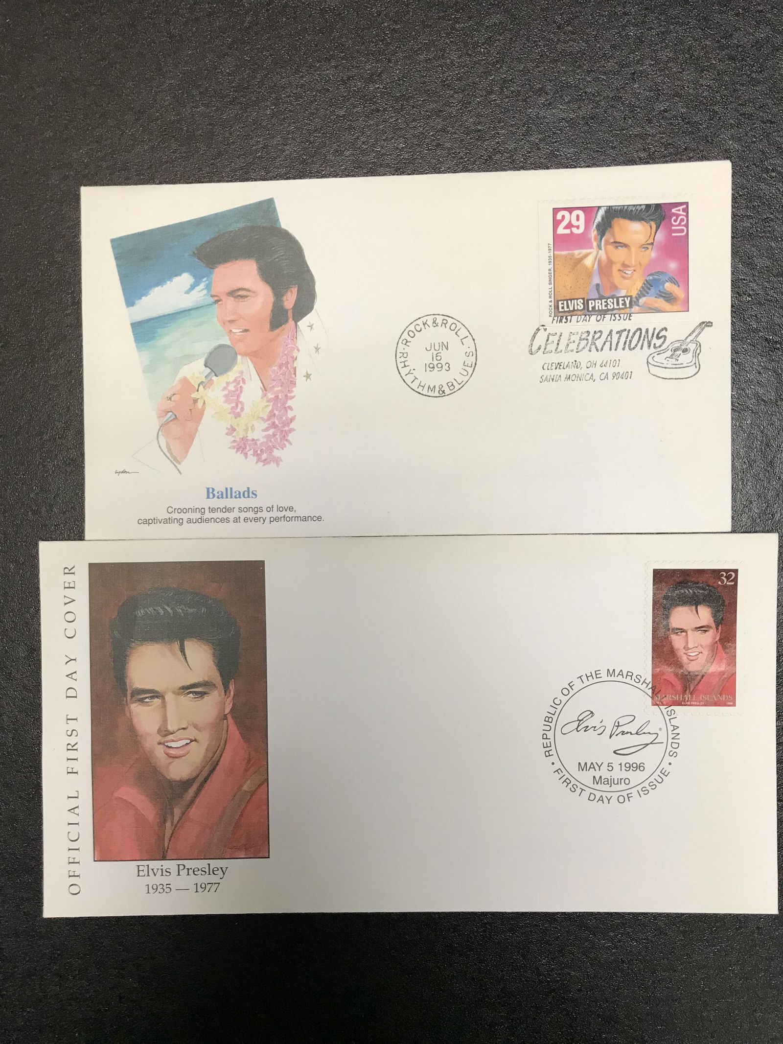 ELVIS PRESLEY FIRST DAY COVERS LOT (1 of 1)