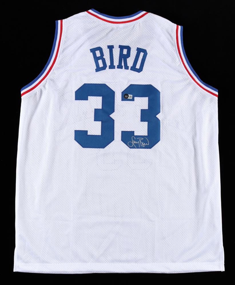 LARRY BIRD SIGNED NBA ALL STAR GAME JERSEY ( BECKETT (1 of 3)
