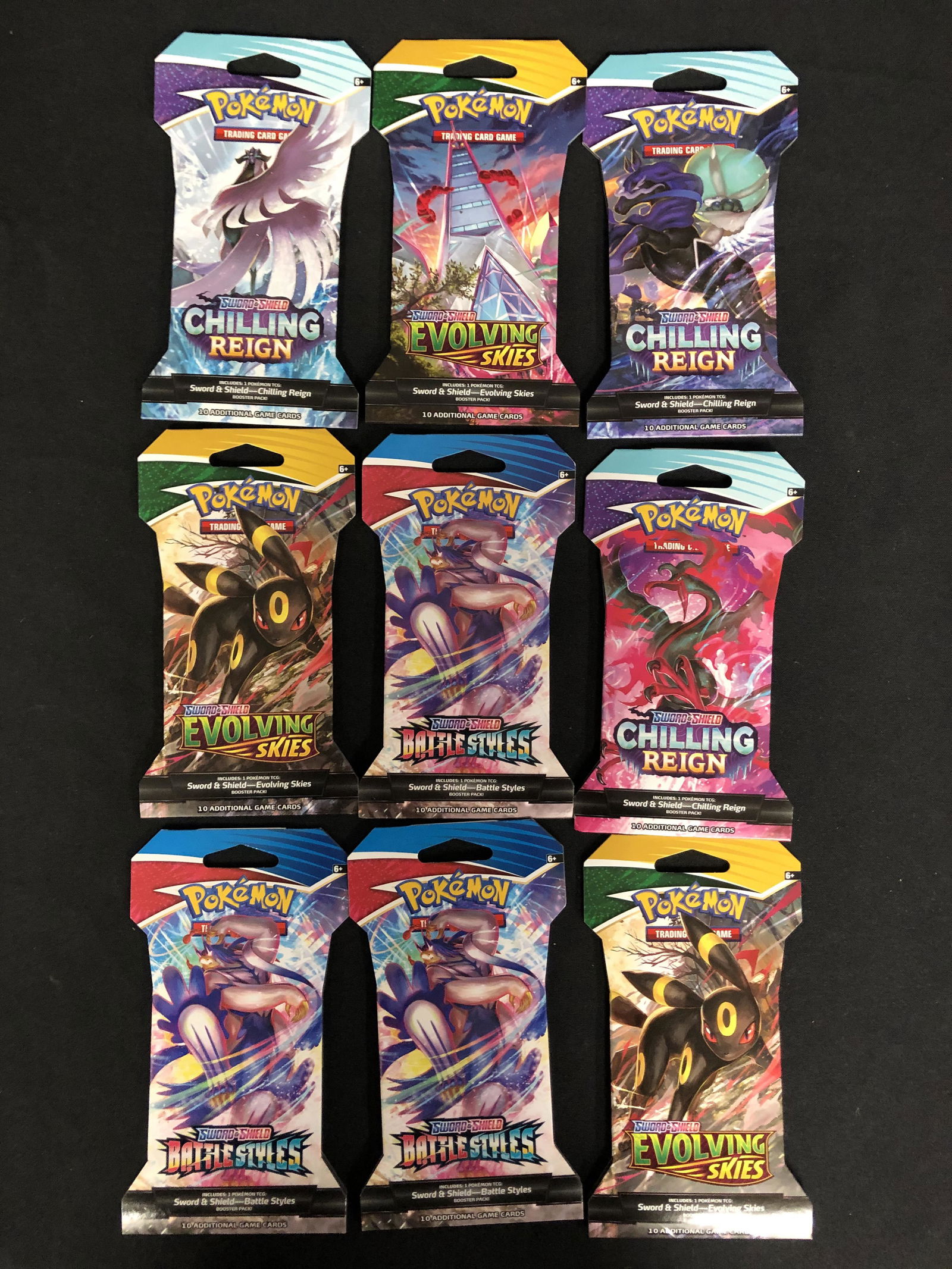 SEALED POKEMON BOOSTER PACKS LOT (1 of 1)