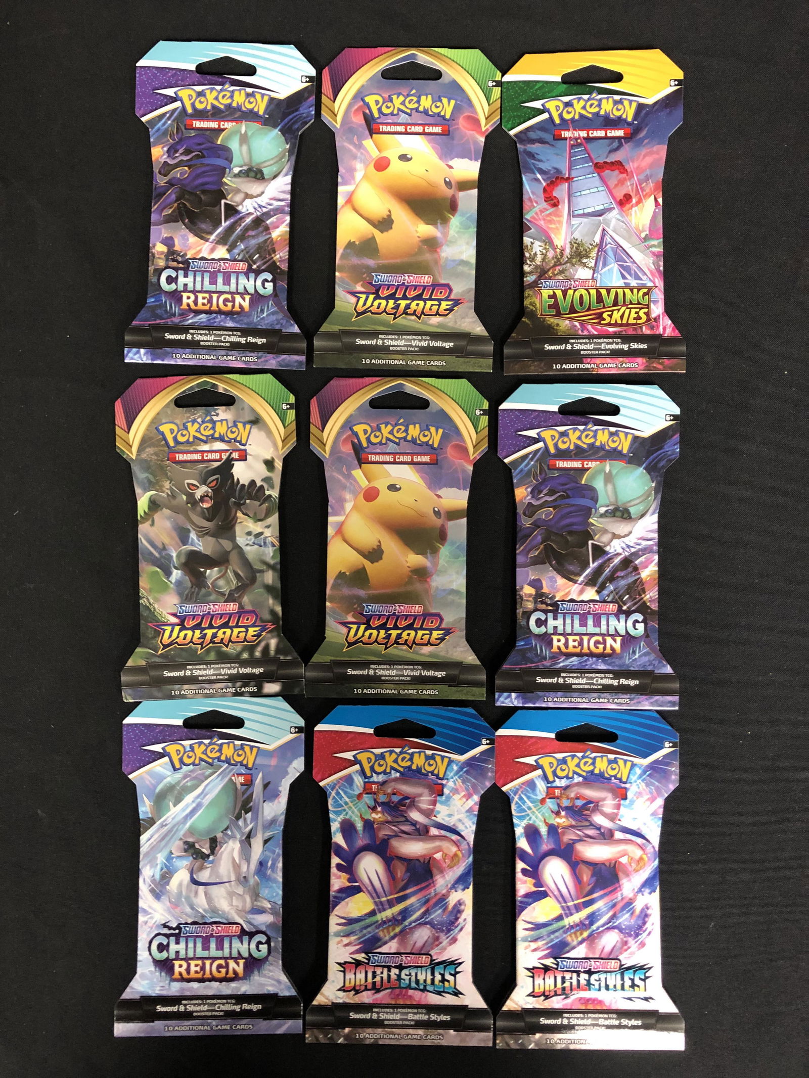 SEALED POKEMON BOOSTER PACKS LOT (1 of 1)