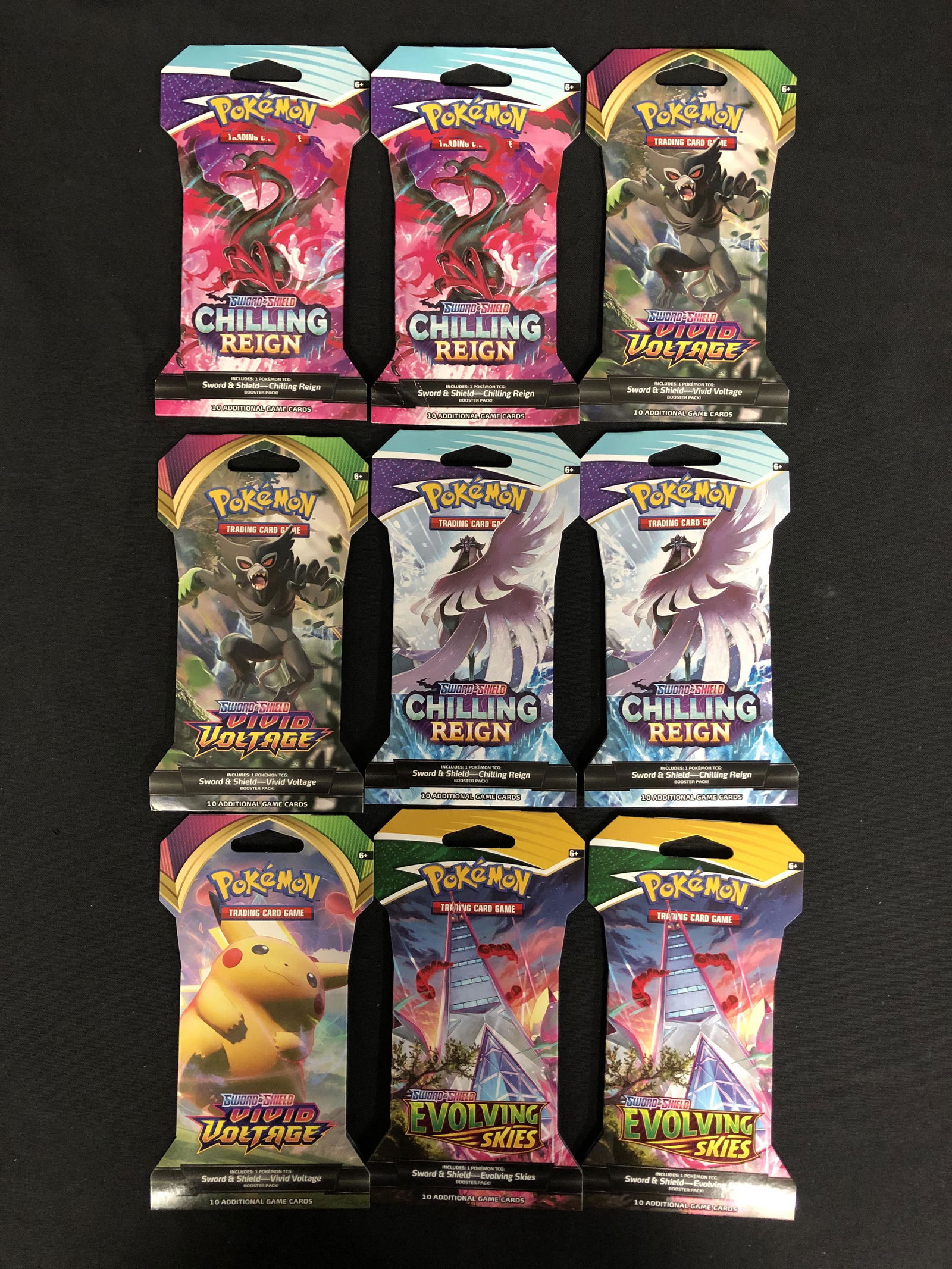 SEALED POKEMON BOOSTER PACKS LOT (1 of 1)