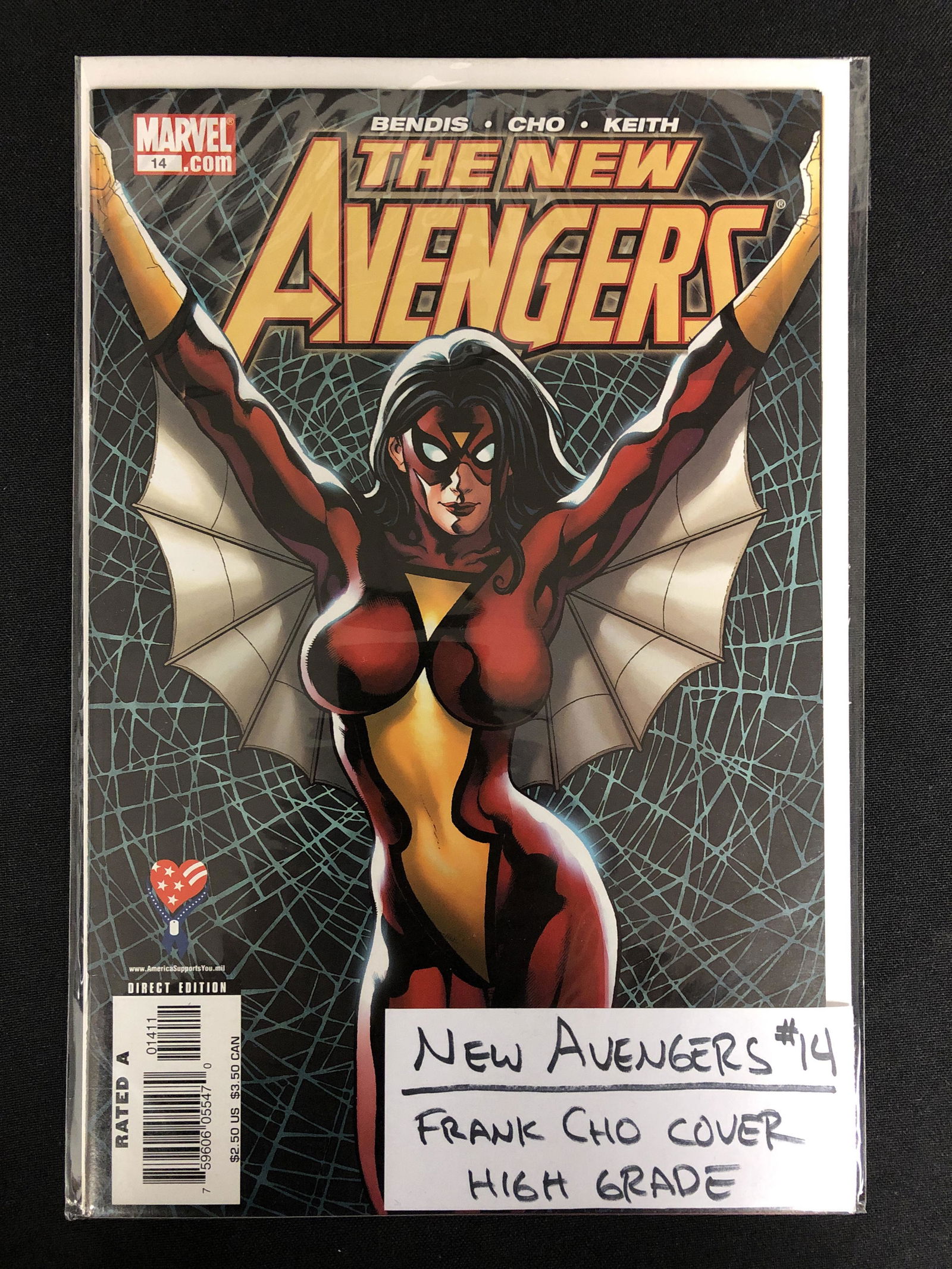 THE NEW AVENGERS #14 (MARVEL COMICS) Frank Cho Cover (1 of 1)