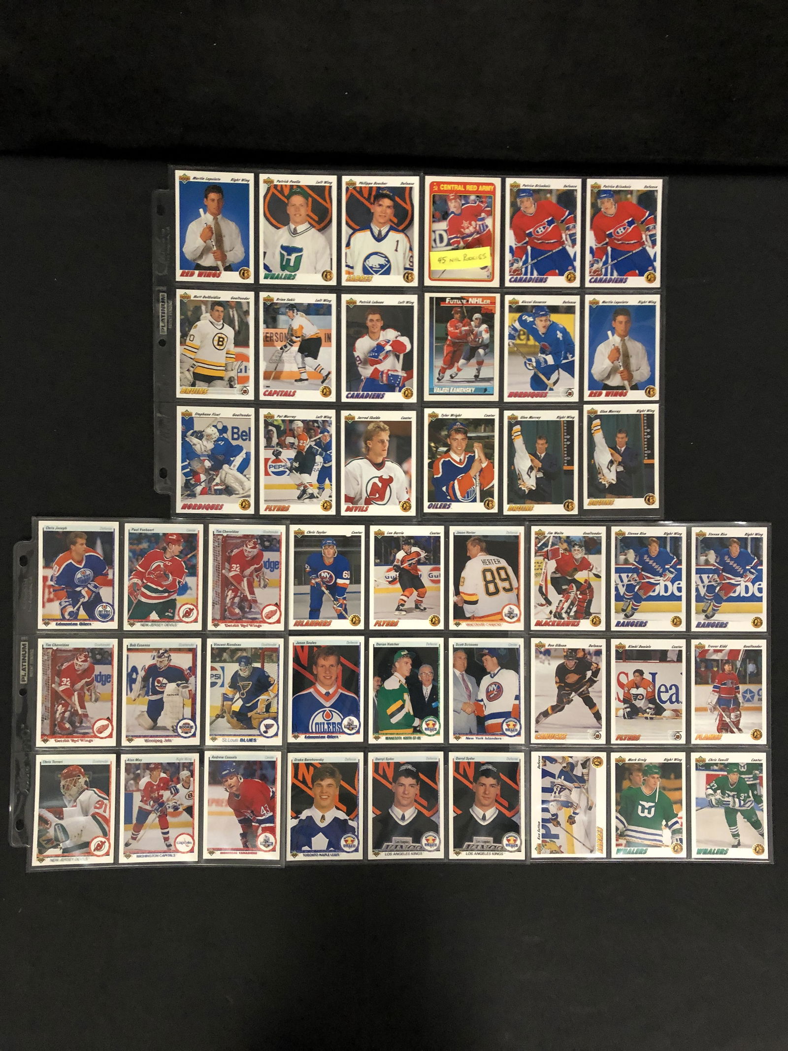UPPER DECK HOCKEY CARD LOT (1 of 1)