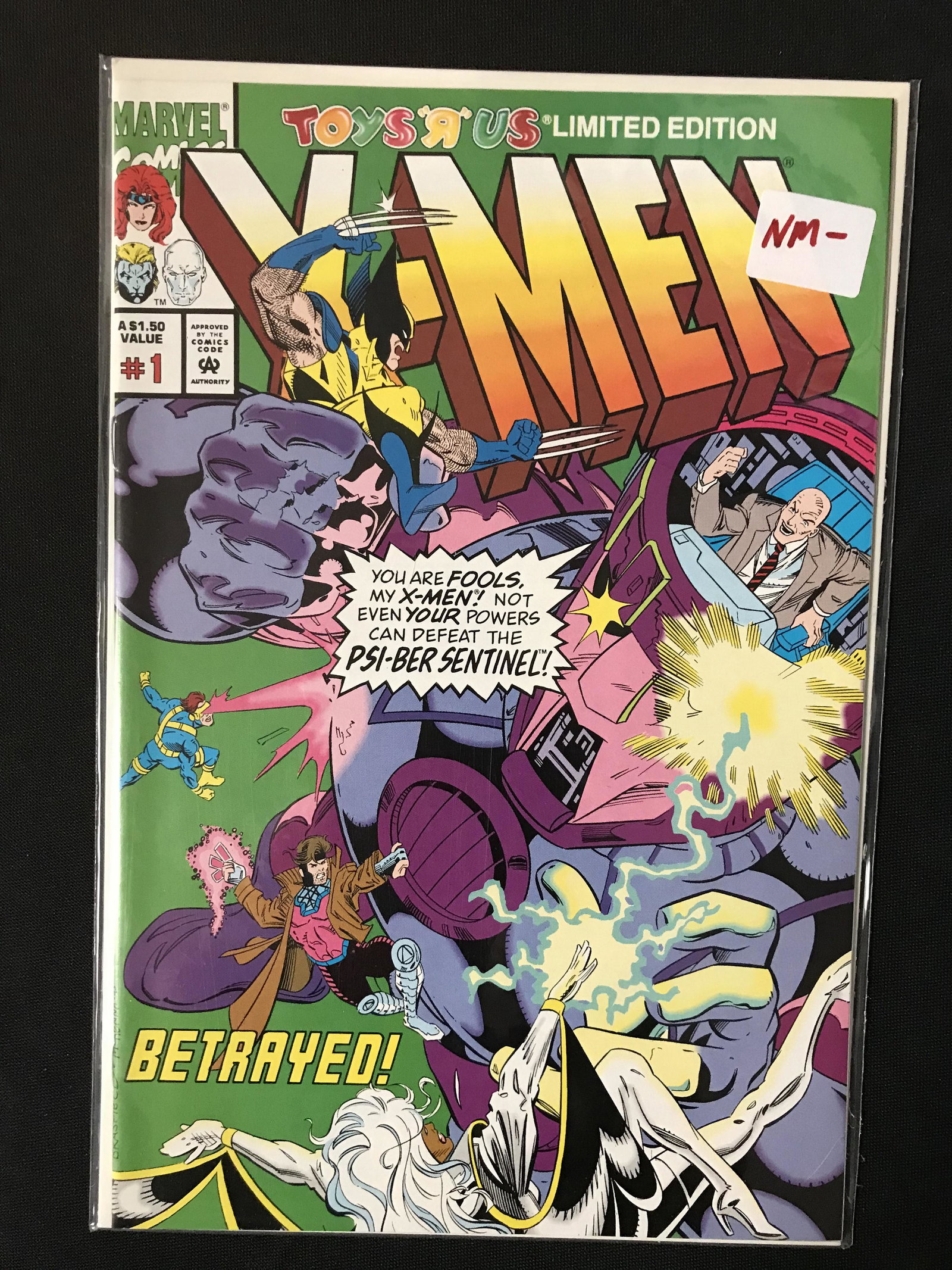 X-MEN #1 (MARVEL COMICS) Toys 'R' Us LIMITED EDITION (1 of 1)